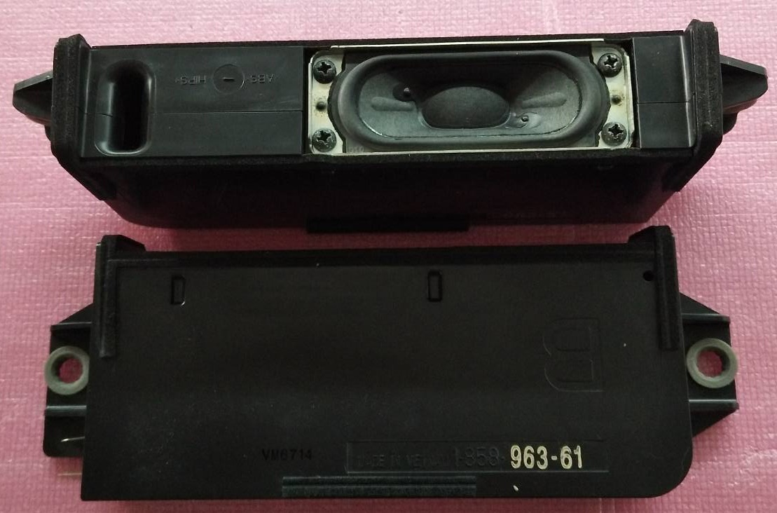 ลำโพงทีวี SONY(โซนี่) อะไหล่แท้/มือสองพร้อมใช้งาน รุ่นKD-55X7000D พาร์ท1-858-963-51 1-858-963-61