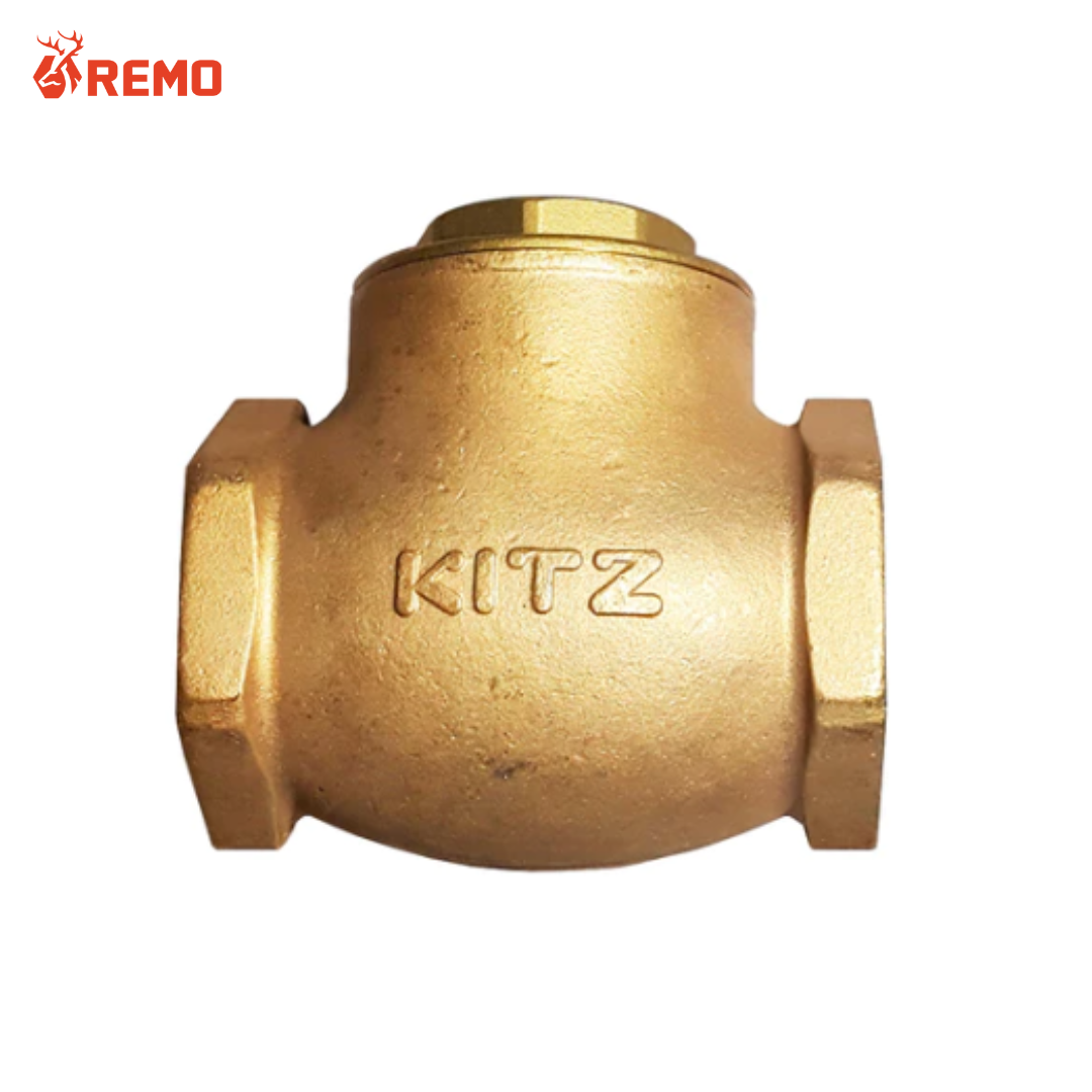 KITZ เชควาล์วสวิงทองเหลือง รุ่น R 125P 4"