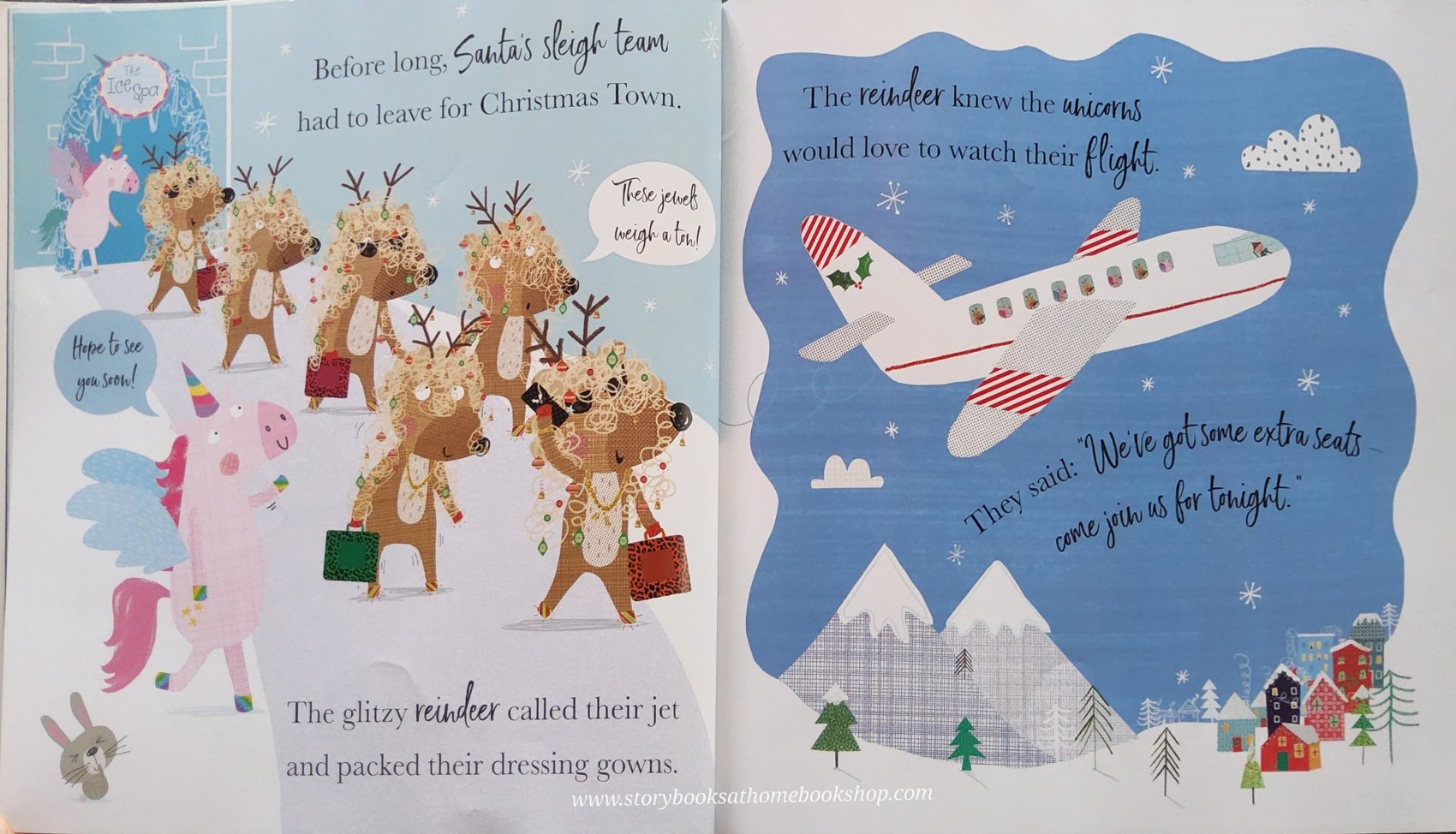 *หนังสือนิทานปกอ่อน** ♥️THE UNICORNS ARE COMING TO TOWN