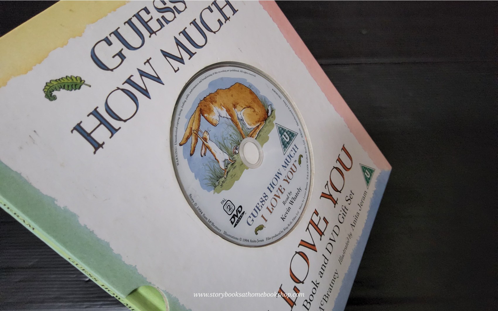 หนังสือนิทานปกแข็ง** 🍅🍓GUESS HOW MUCH I LOVE YOU IN THE AUTUMN with DVD BOTSET