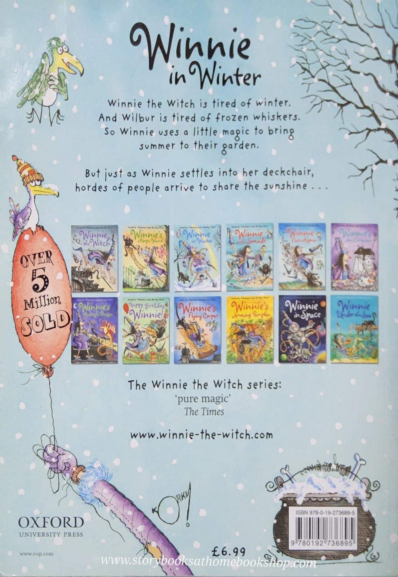 หนังสือนิทานปกอ่อน** 🍅🍓WINNIE IN WINTER BY KORKY PAUL AND WALERIE THOMAS