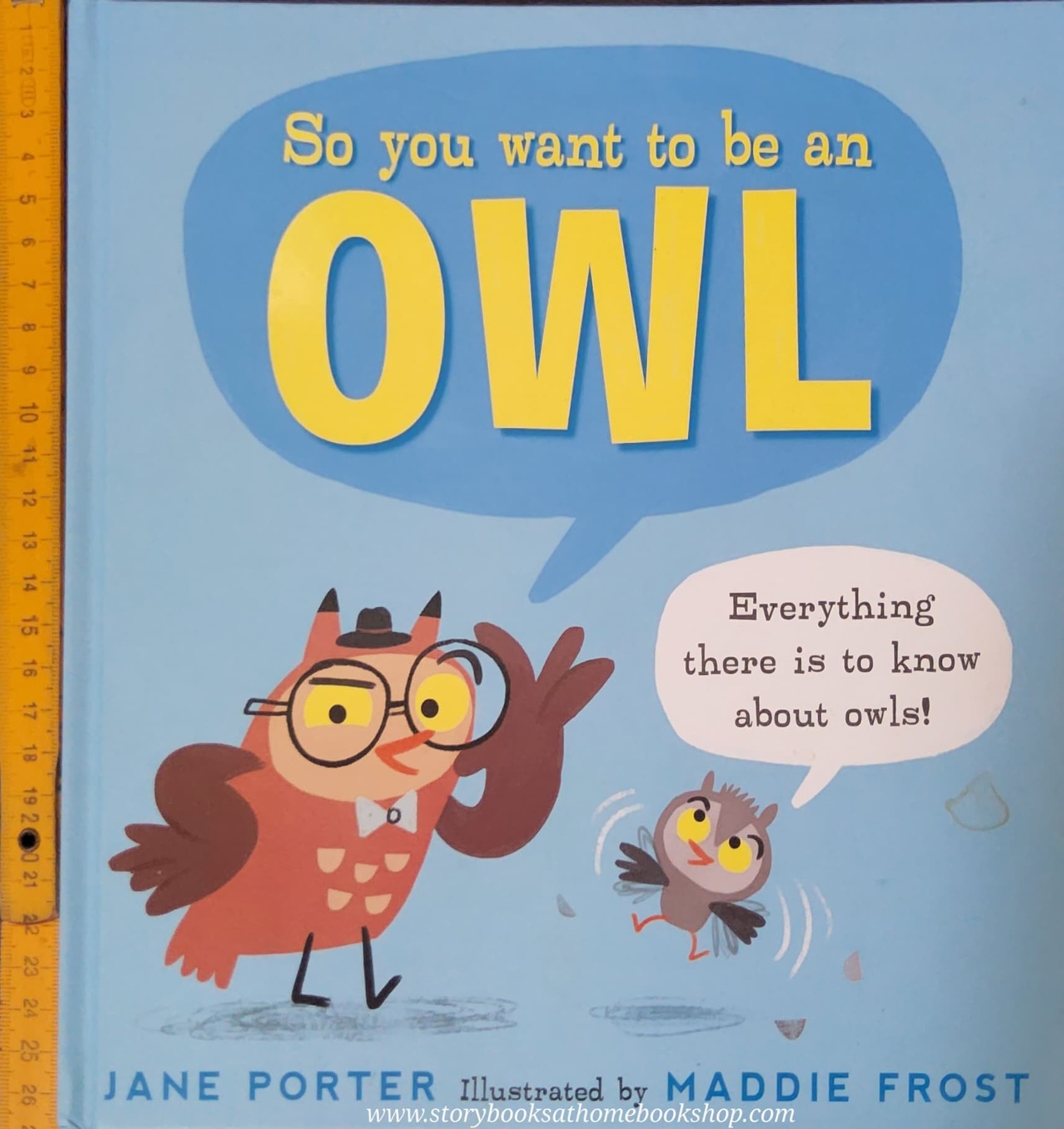 หนังสือนิทานปกแข็ง** 🍅🍓SO YOU WANT TO BE AN OWL