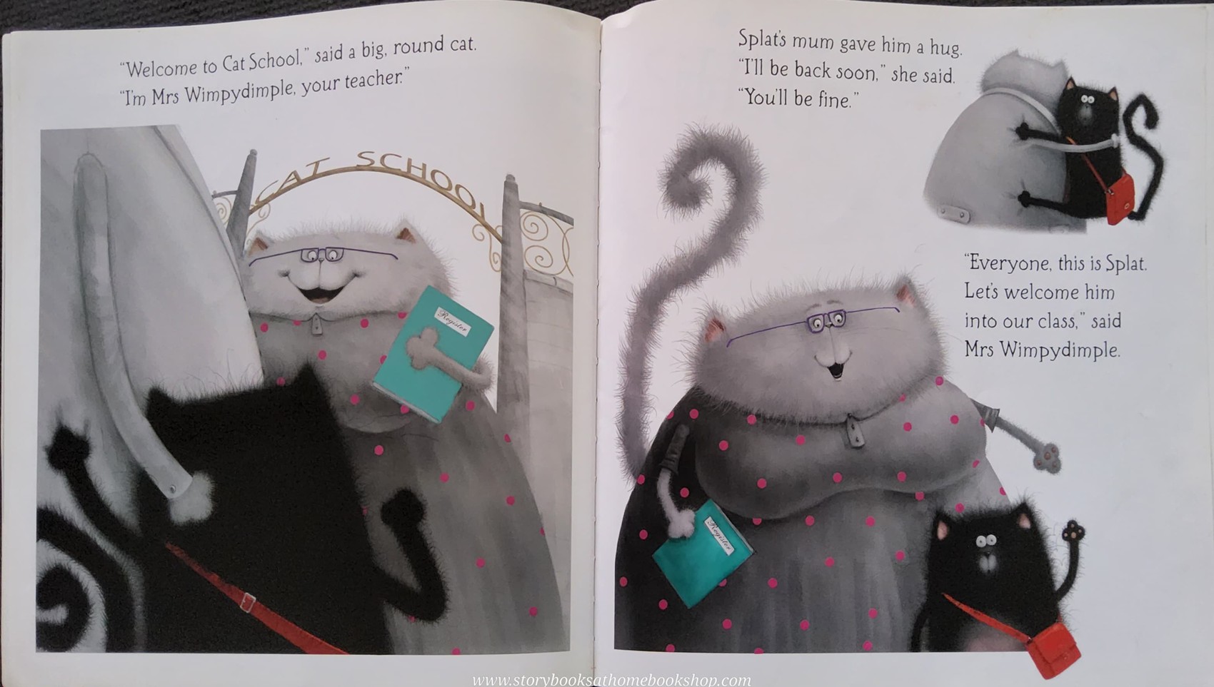 หนังสือนิทานปกอ่อน** 🍅🍓 SPLAT THE CAT BY ROB SCOTTON