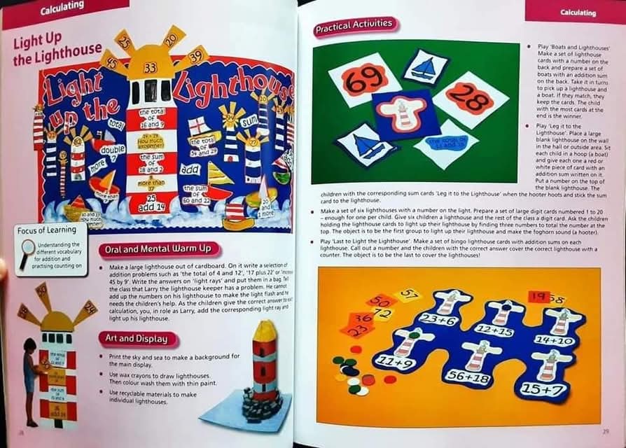 Knowledge Guide Book** ð
ðbeliar on display: Hand on Numeracy age 5-11