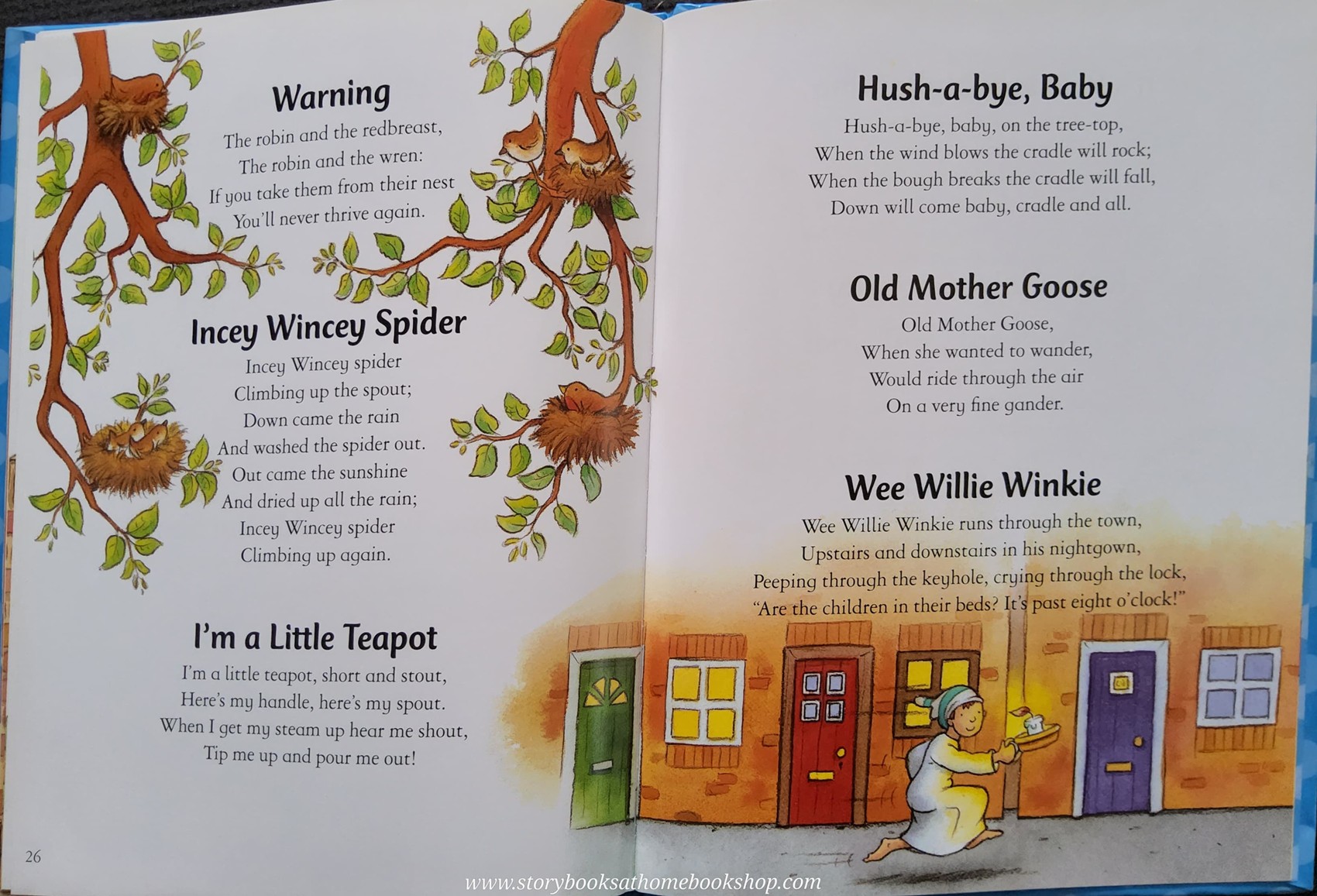 หนังสือนิทานปกแข็ง** 🍅🍓NURSERY RHYMES OVER 50 CLASSIC RHYMES