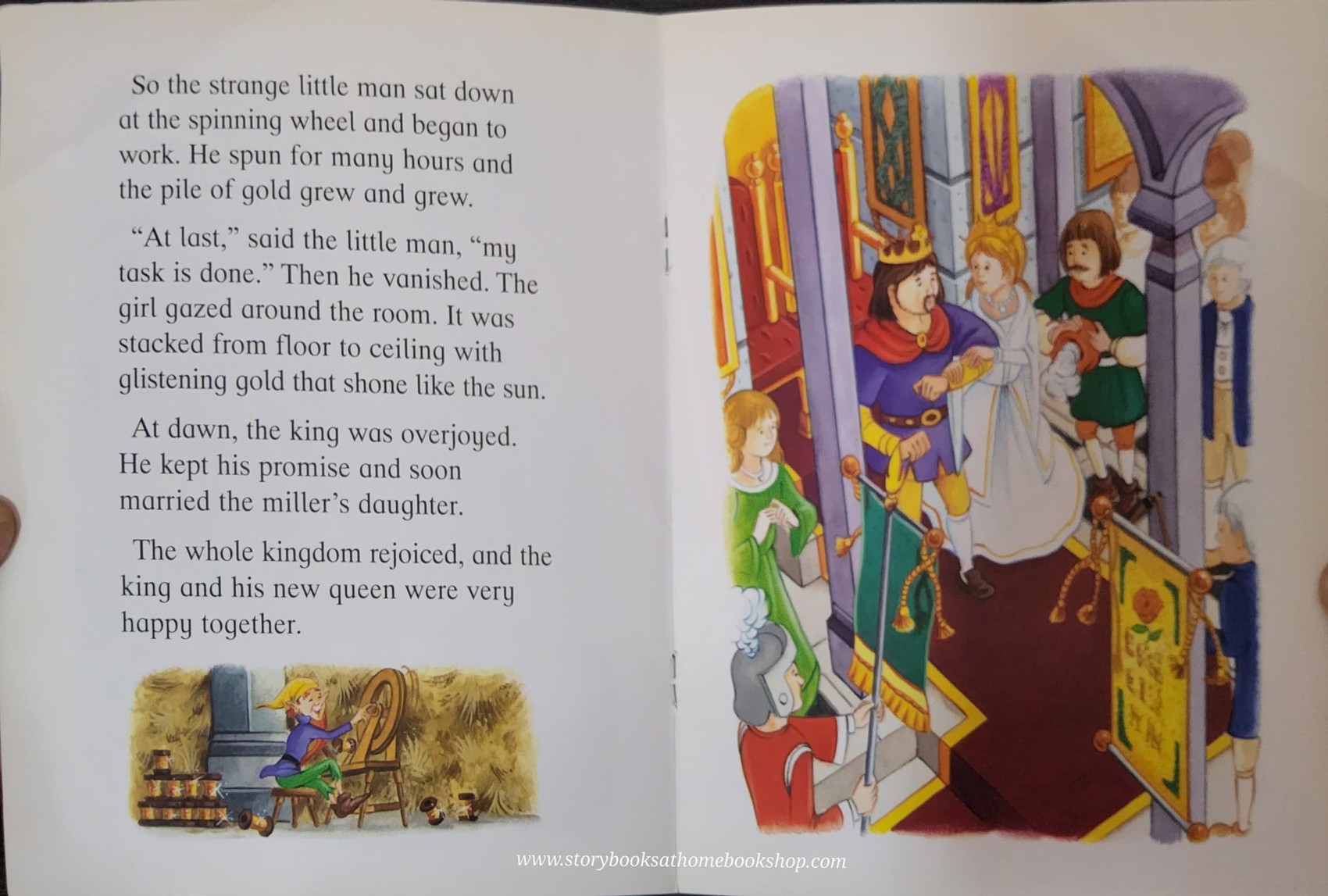 หนังสือนิทานปกอ่อน** 🍅🍅TREASURED TALES: RUMPELSTILTSKIN