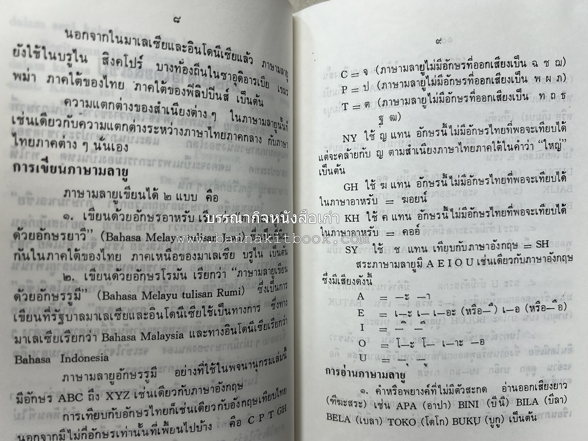 พจนานุกรม ไทย-มลายู มลายู-ไทย ฉบับปรับปรุงใหม่ โดย : ดร.โมหัมมัด อับดุลกาเดร์.
