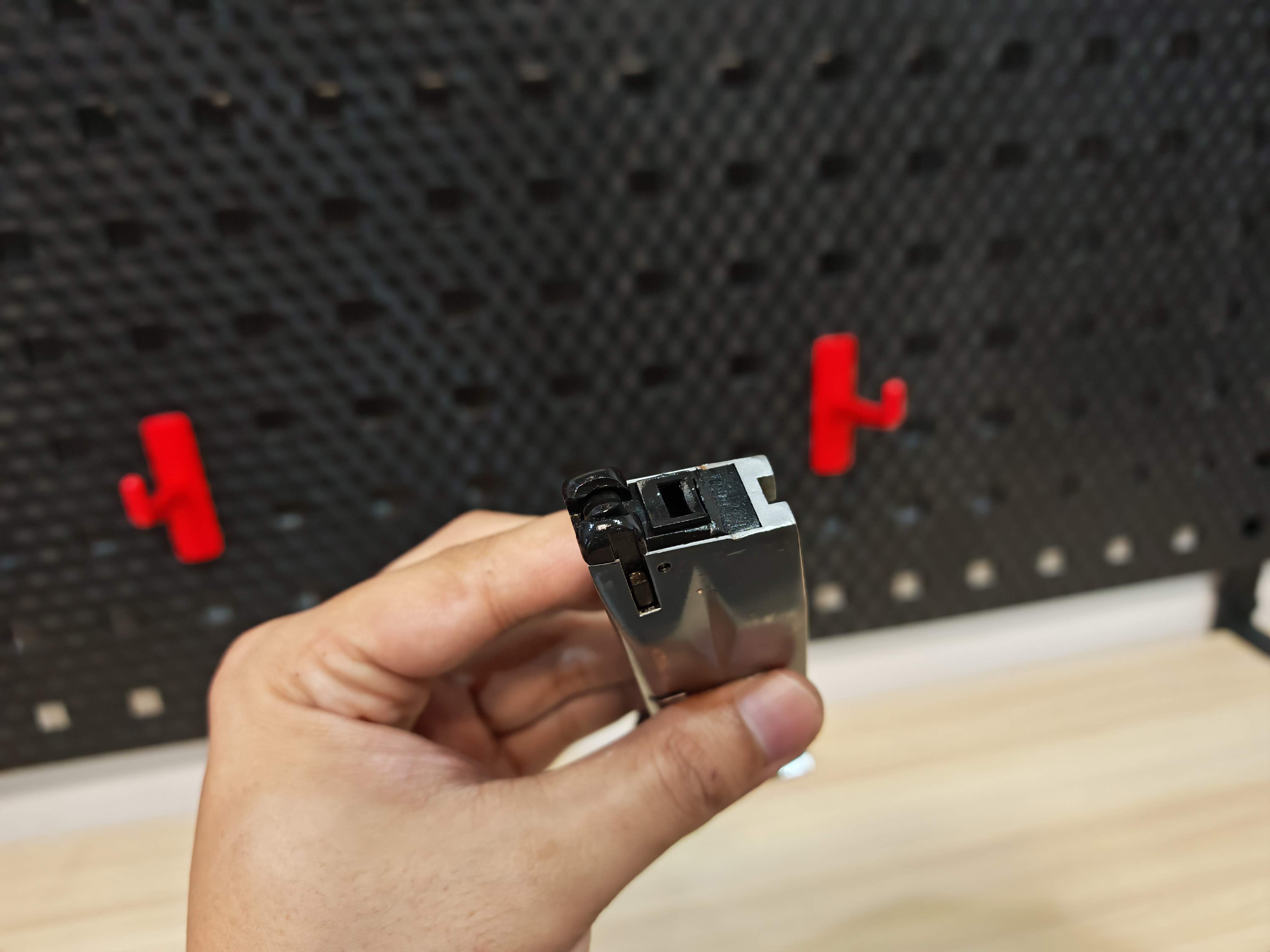 WE Beretta M92 Semi Version GBB เงิน ไต้หวัน BB Gun บีบีกัน แบบแก๊ส ปืนอัดลม มือสอง Airsoft Gun