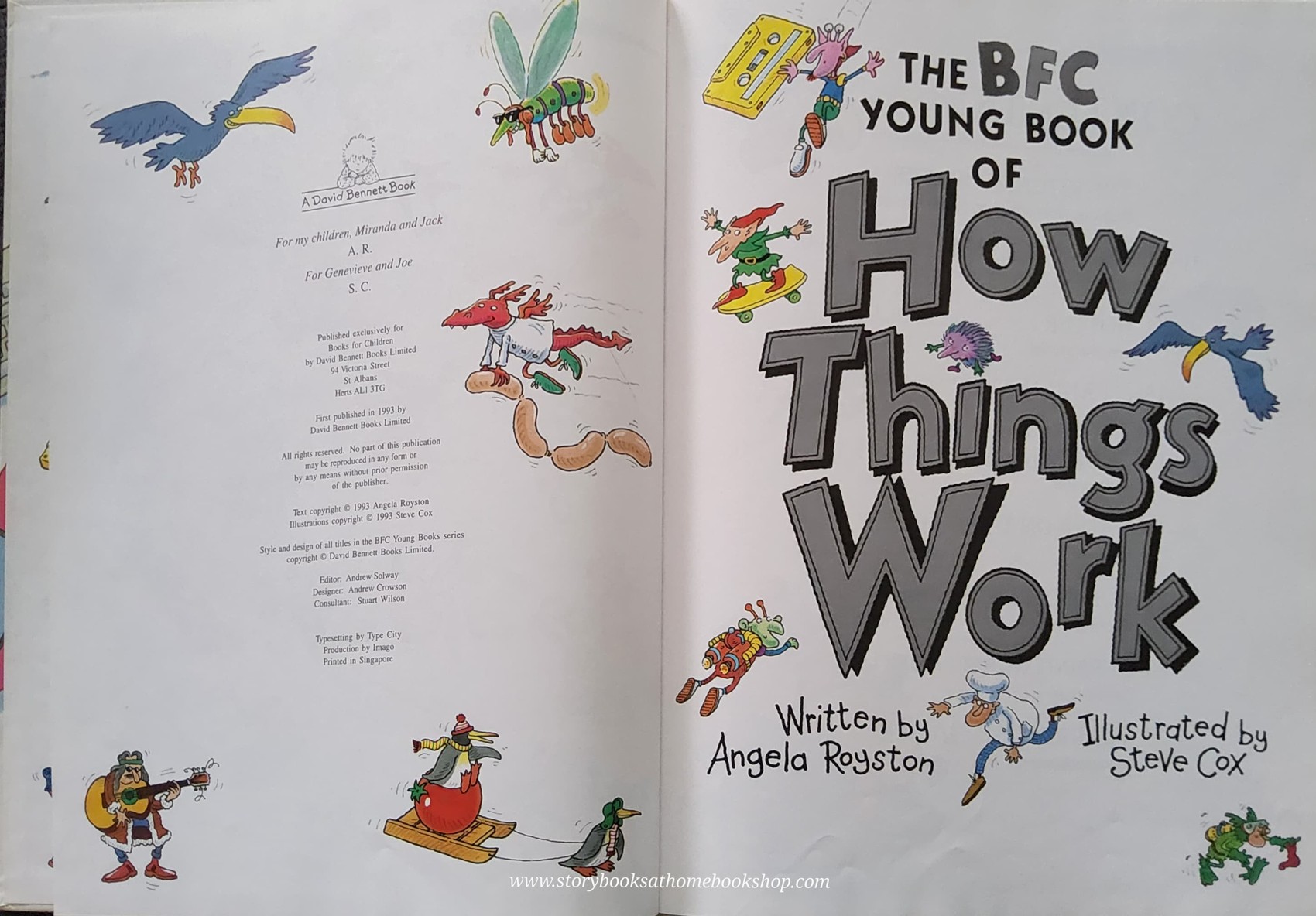 Knowledge Book** 🍅🍅THE BFC YOUNG BOOK OF HOW THINGS WORK