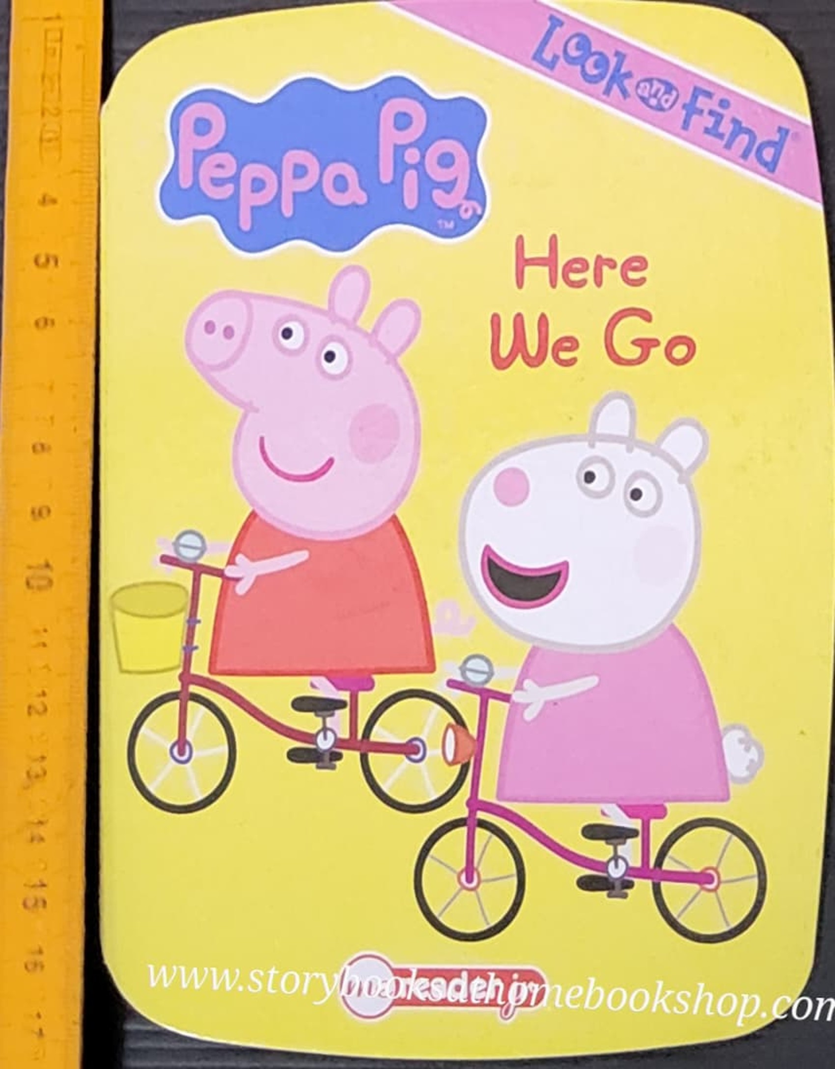 BOARD BOOK** 🍅🍅PEPPA PIG LOOK AND FIND:HERE WE GO