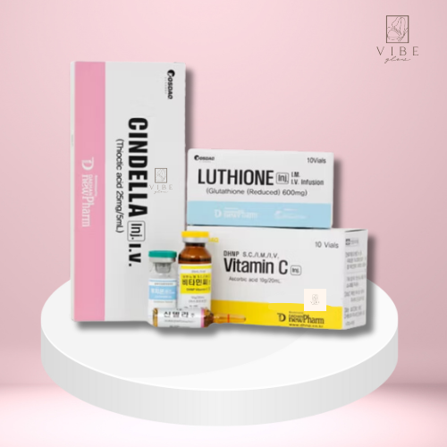 SET Cindella (Cindella+Luthione+Vitamin C) / (Set กล่อง)