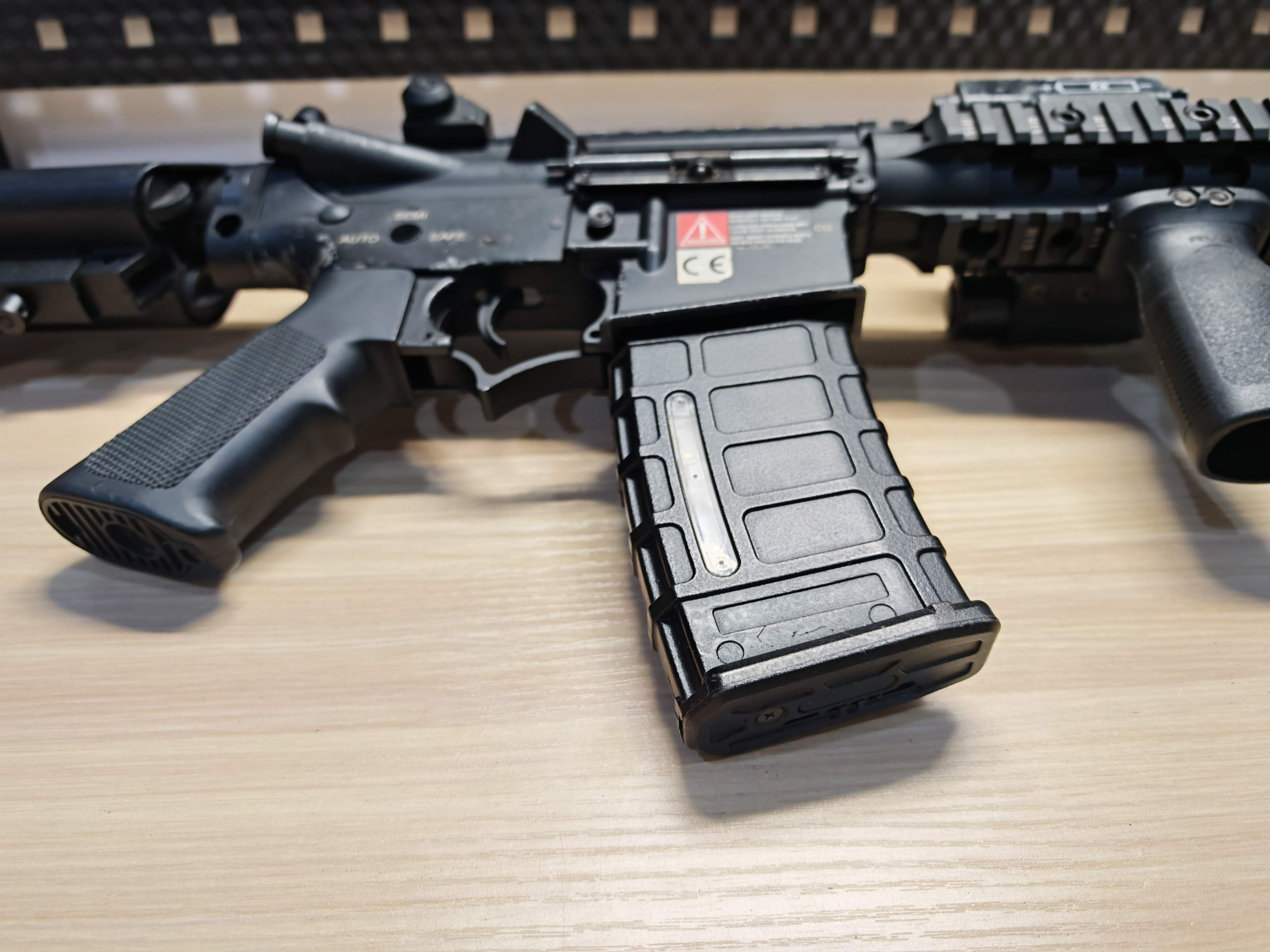 Golden Eagle M4 ติดบอร์ด BR แต่งเกียร์ มอเตอร์แต่ง เรทบอลสูง โลหะทั้งตัว AEG BB Gun บีบีกัน Airsoft Gun ปืนอัดลม ปืนยาวไฟฟ้า มือสอง