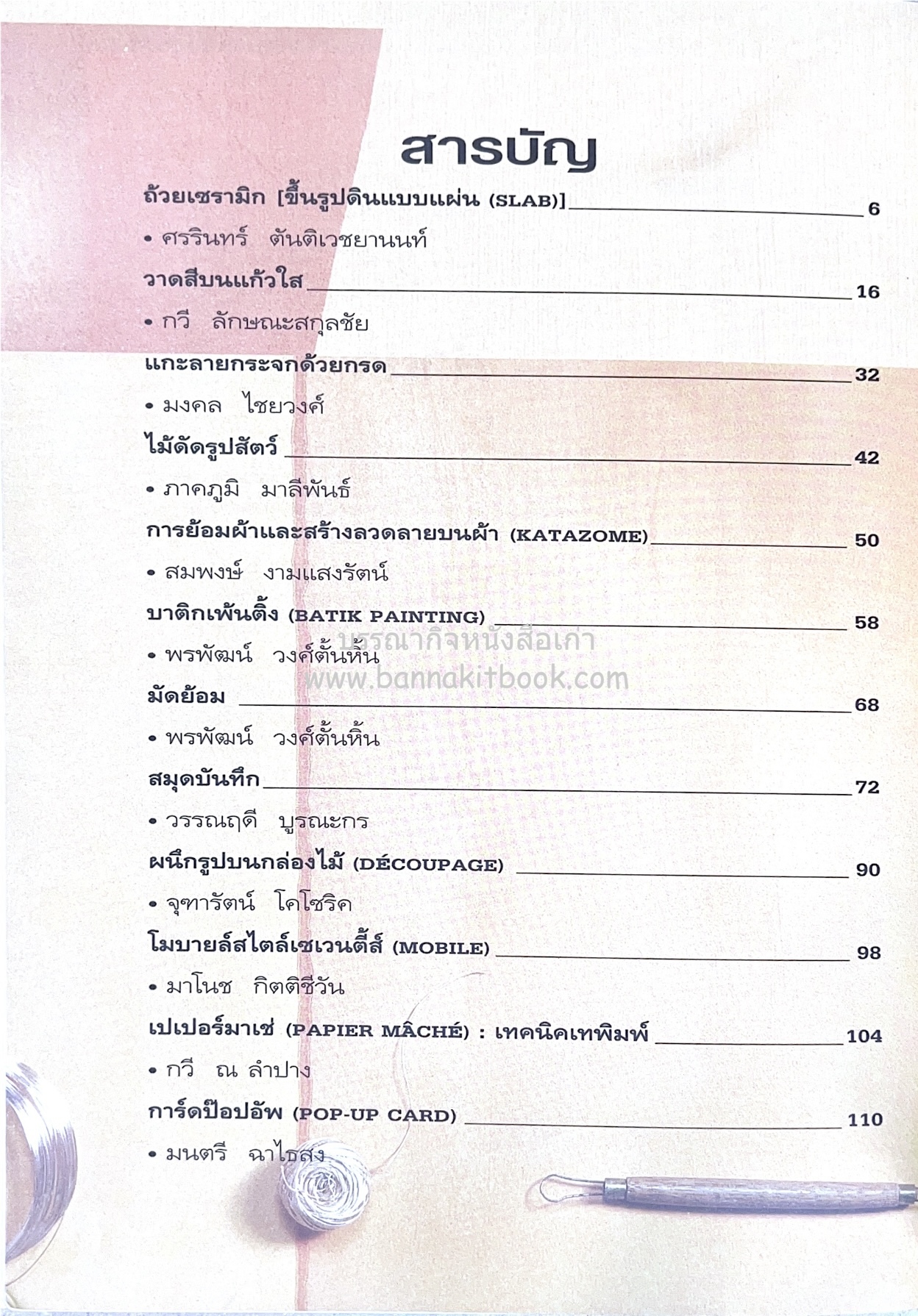 ความรู้คู่บ้าน ชุด ทำไว้ใช้เอง โดย : กองบรรณาธิการนิตยสารบ้านและสวน.