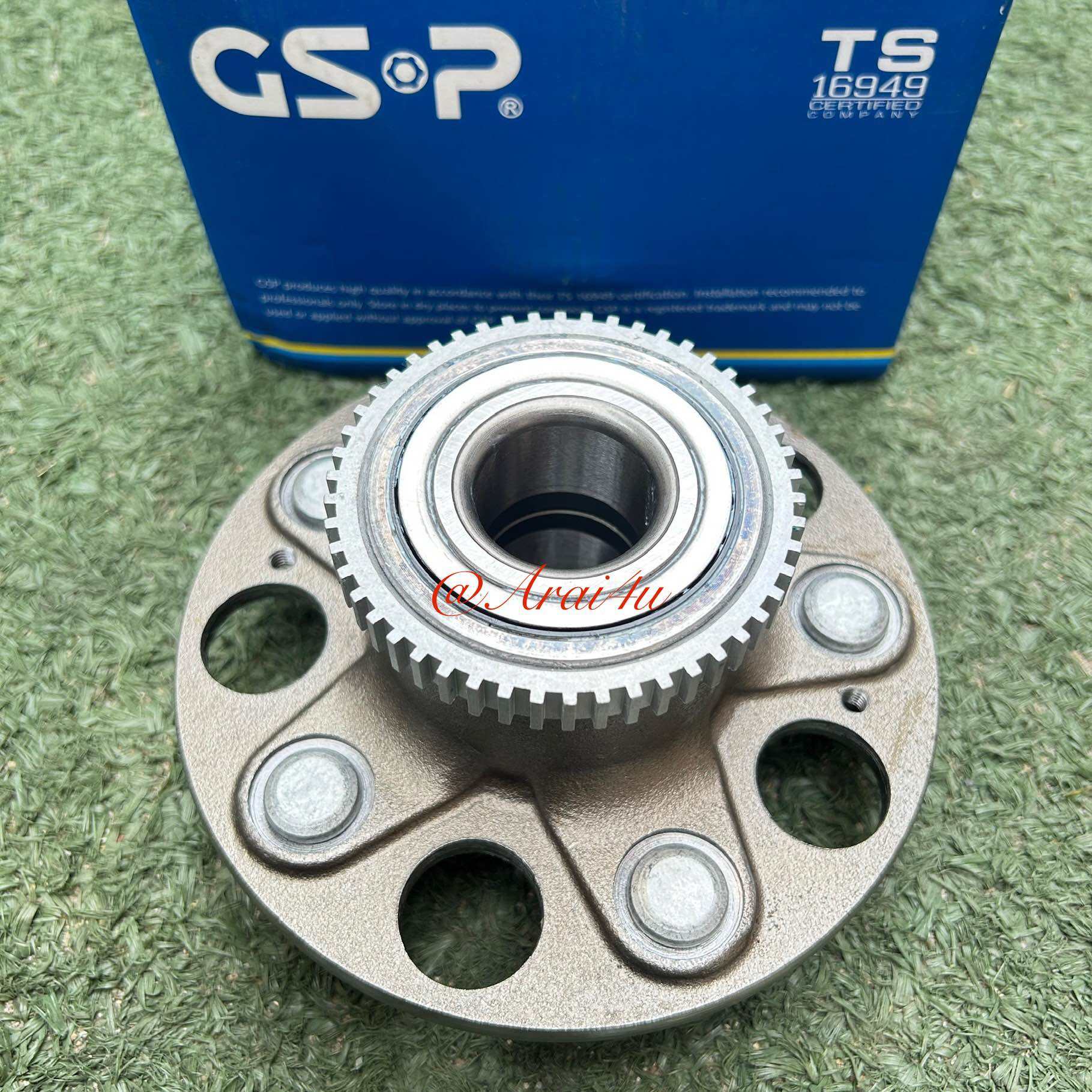 GSP ลูกปืนล้อหลัง Honda Accord ปี98-02 เครื่อง 3.0 V6 5 รูน็อต ABS 9230024