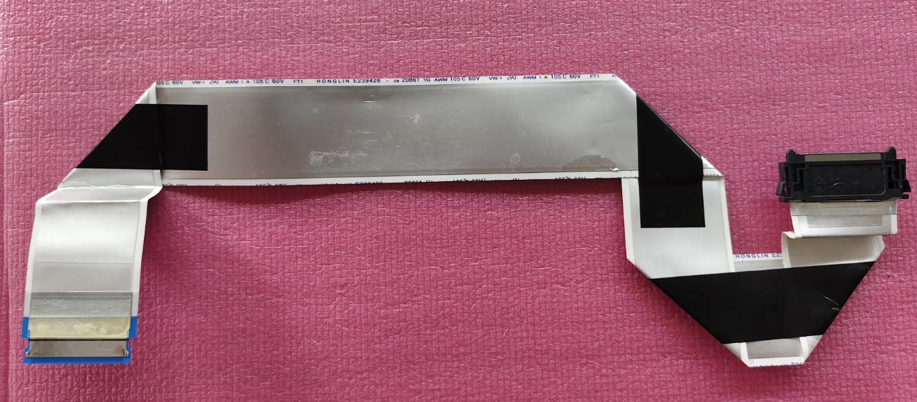 สายแพทีวี แอลจี LG อะไหล่มือสองถอดจากเครื่องพร้อมใช้งาน รุ่น43LN5600