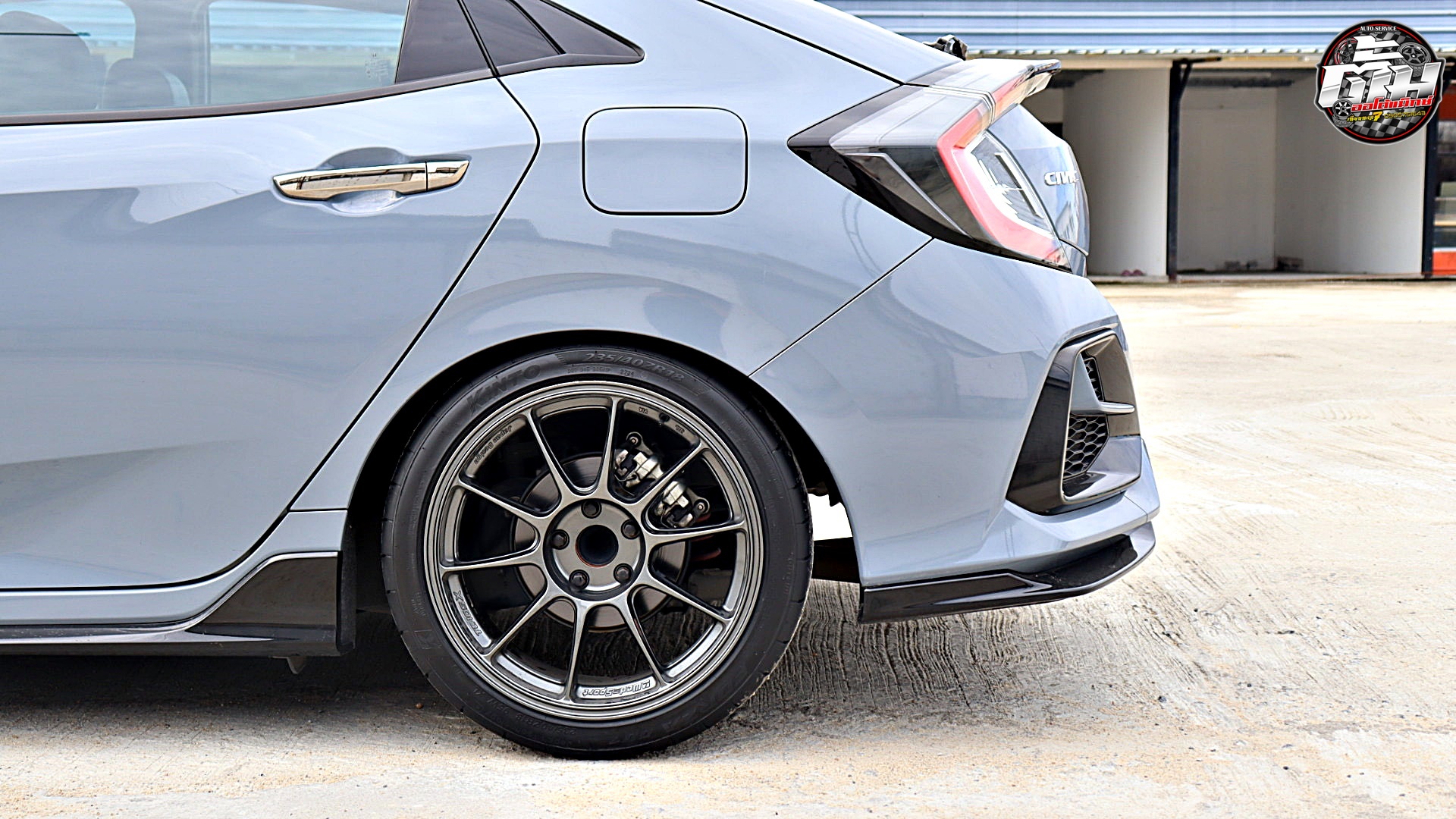 HONDA CIVIC FK เปลี่ยนยาง KINTO FORZA 001 235/40R18 95W