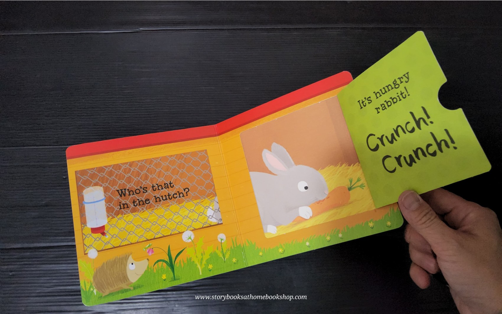 Flap Board Book** 🍅🍓CAN YOU SAY IT TOO? WOOF! WOOF! WITH BIG FLAPS TO LIFT