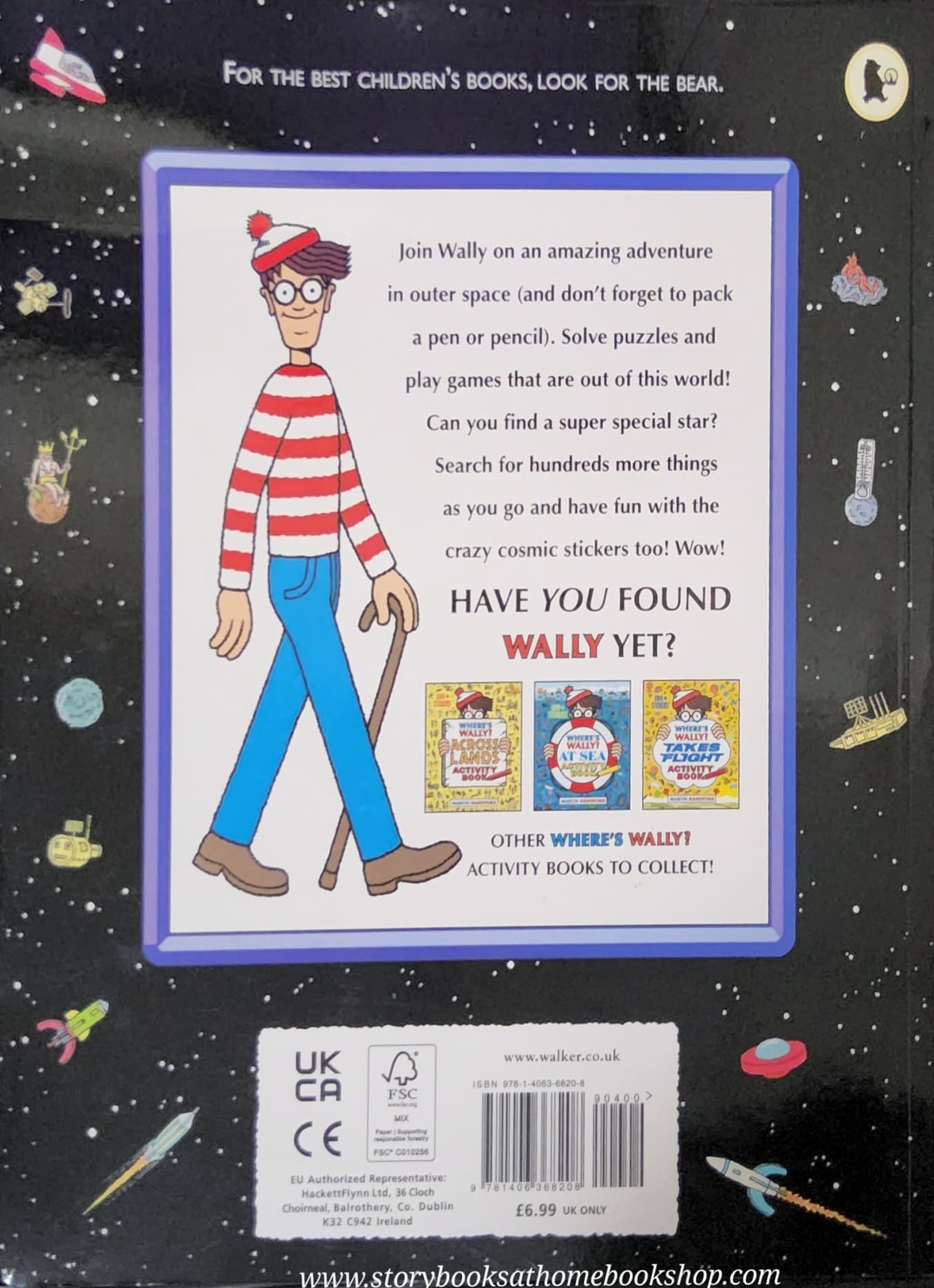 Puzzle Book** ð
ðWHERE'S WALLY?IN OUTER SPACE ACTIVITY BOOK (100+ STICKERS!)