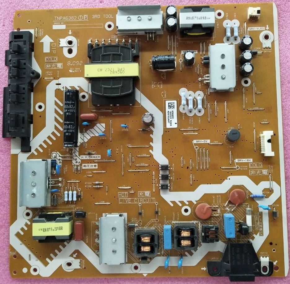 ซัพพลายทีวี Panasonic พานาโซนิค ของแท้มือสองถอดจากเครื่อง ใช้กับรุ่น TH-49ES630T พาร์ทบอร์ด TNPN6382