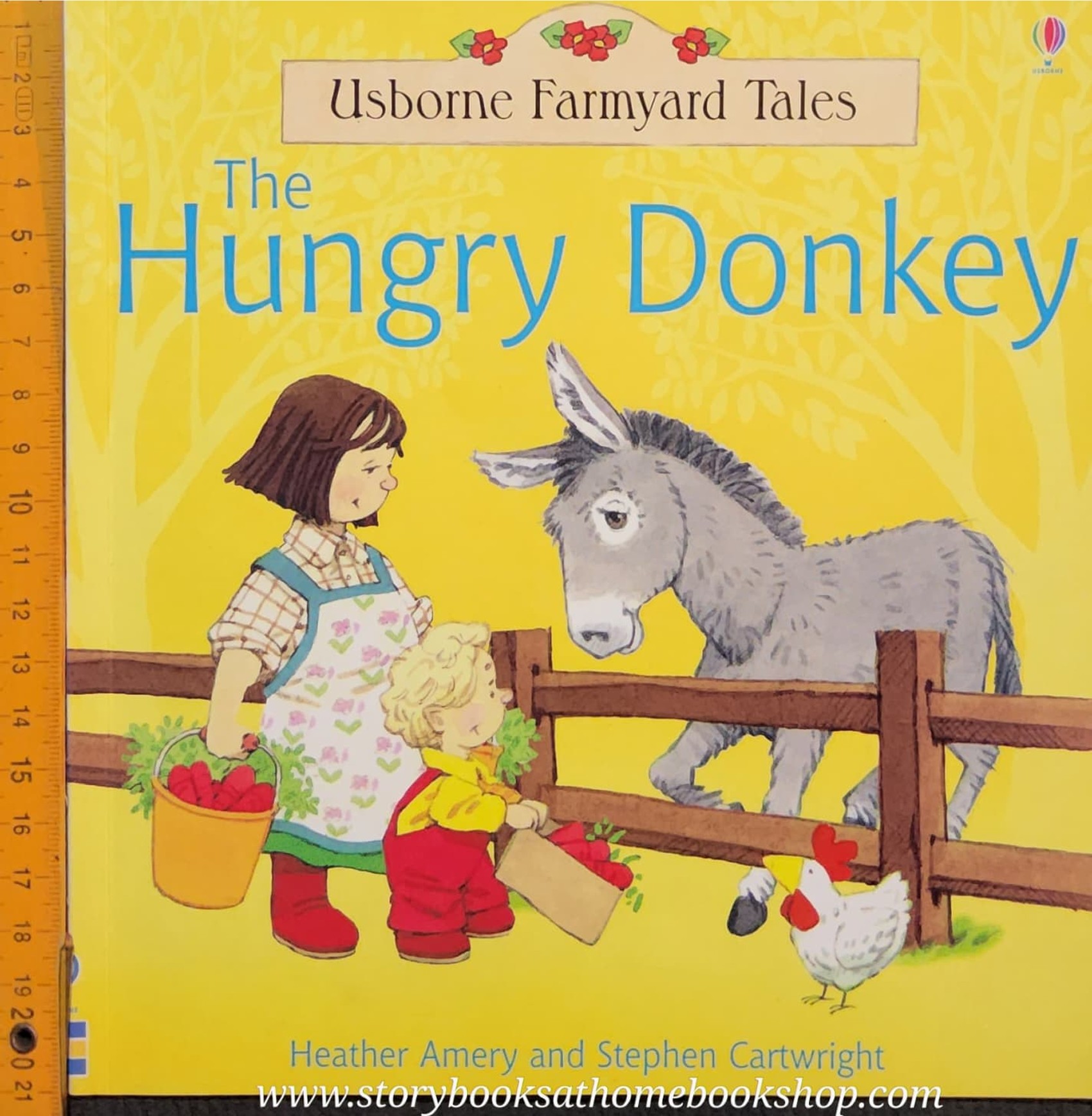 หนังสือนิทานปกอ่อน** 🍅🍅USBORNE FARMYARD TALES: THE HUNGRY DONKEY♥️♥️