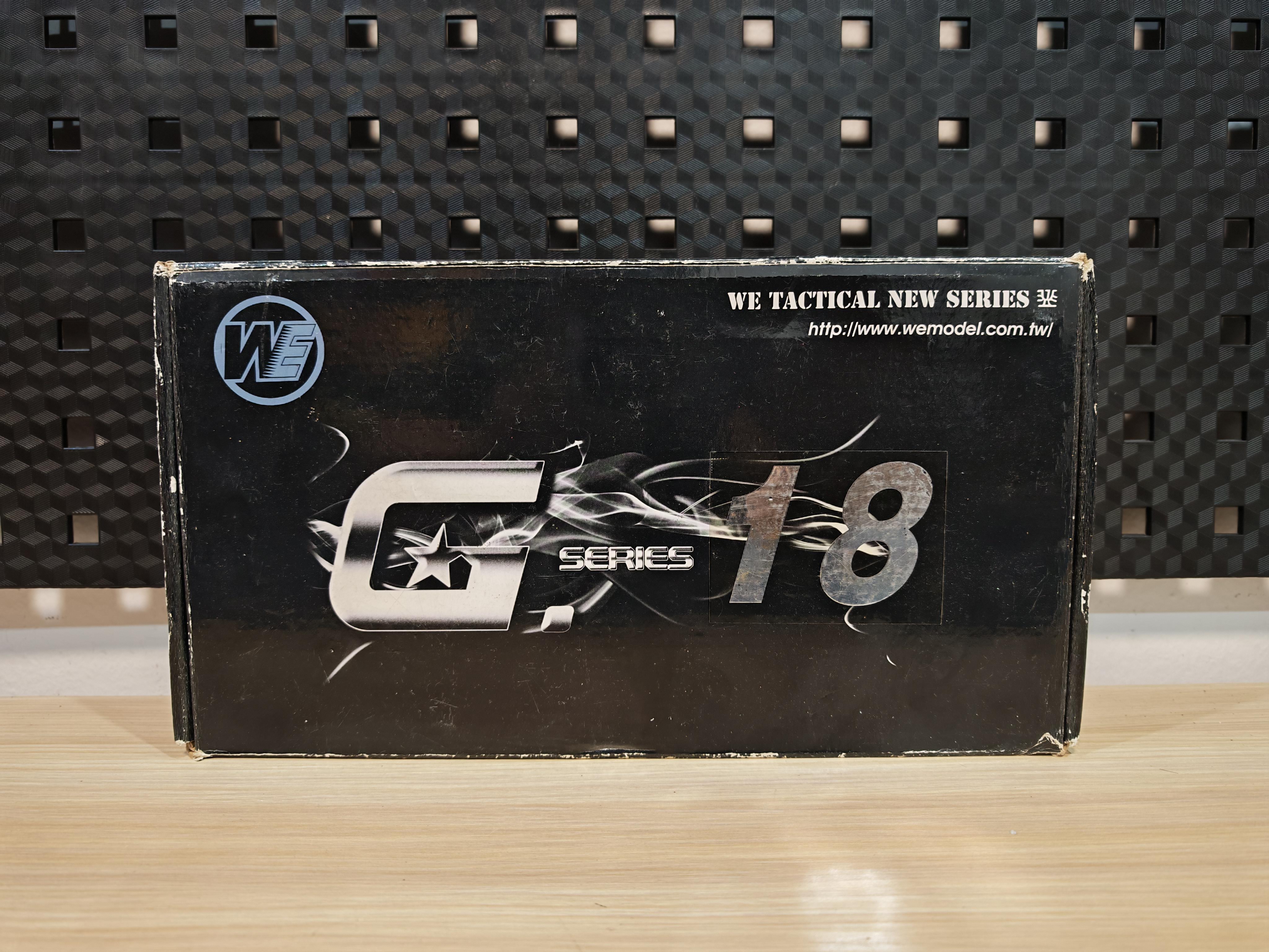 WE G18C Glock18C Gen3 Full-Auto ไต้หวัน GBB BB Gun บีบีกัน แบบแก๊ส ปืนอัดลม Airsoft Gun มือสอง