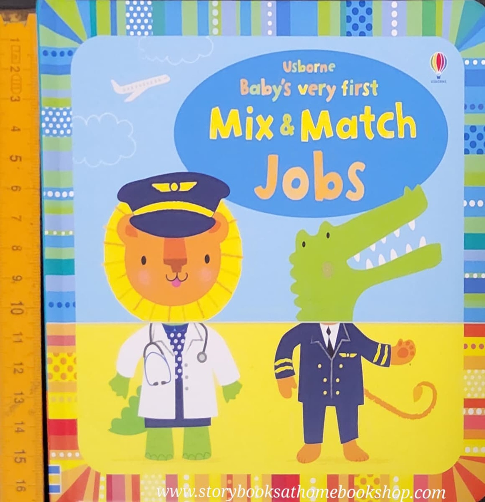 MIX&MATCH BOARD BOOK** ♥️USBORNE BABY'S VERY FIRST MIX&MATCH JOBS