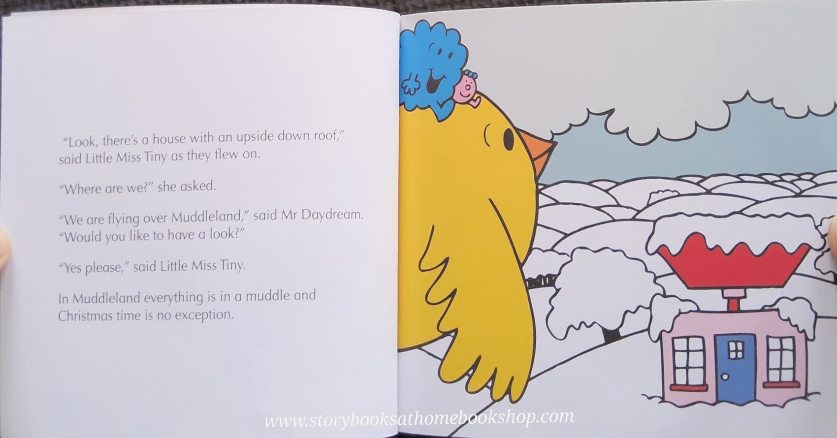 หนังสือ Bestseller Small book** **หนังสือนิทานปกอ่อน** 👉LITTLE MISS&MR.MEN👍 🍅🍅MR.MEN MEET FATHER CHRISTMAS by Roger Hargreaues