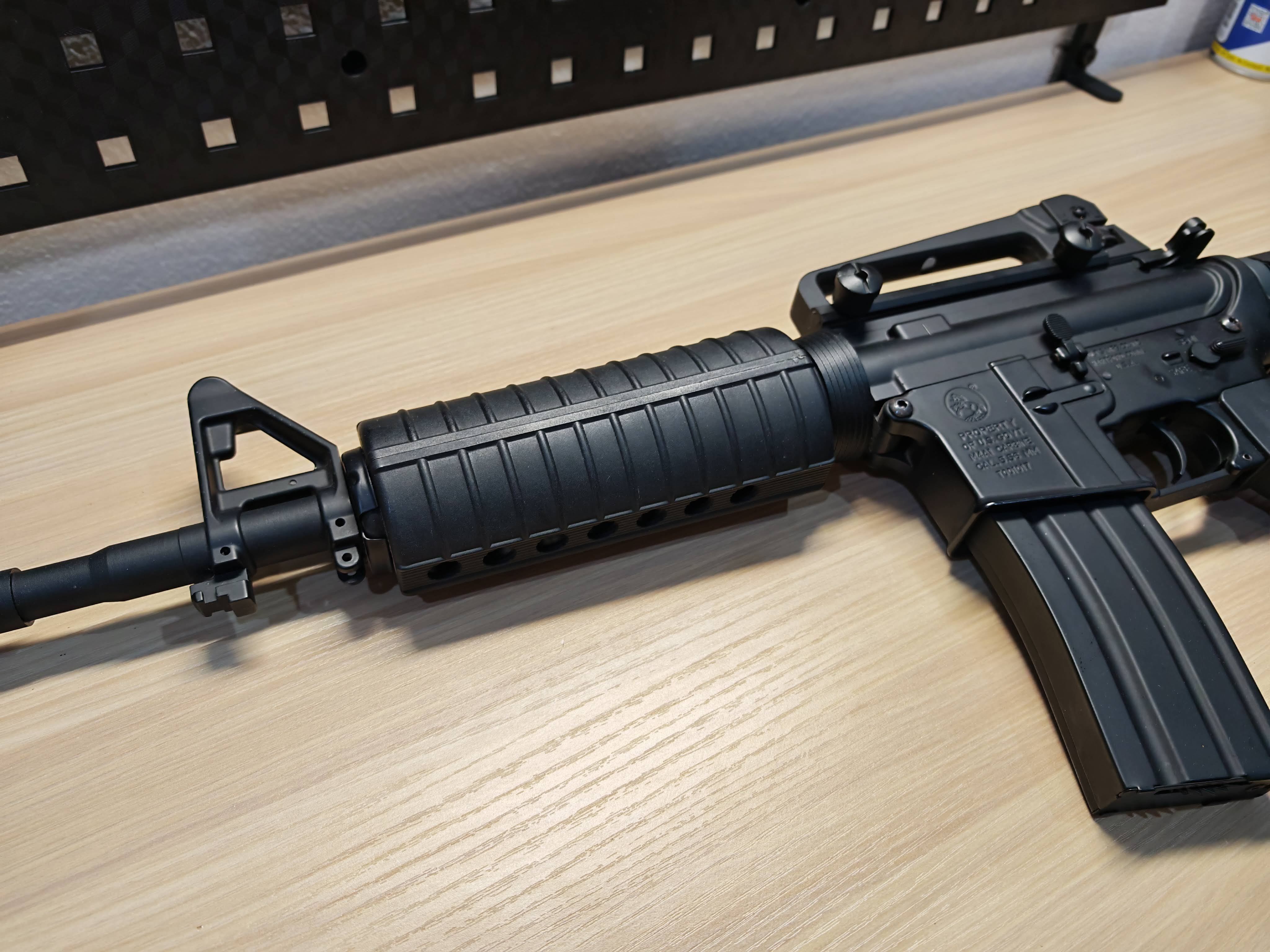 E&C 701 Colt M4A1 บอดี้โลหะ เรียกมือ1 ยังได้ AEG BB Gun บีบีกัน Airsoft Gun ปืนอัดลม ปืนยาวไฟฟ้า มือสอง