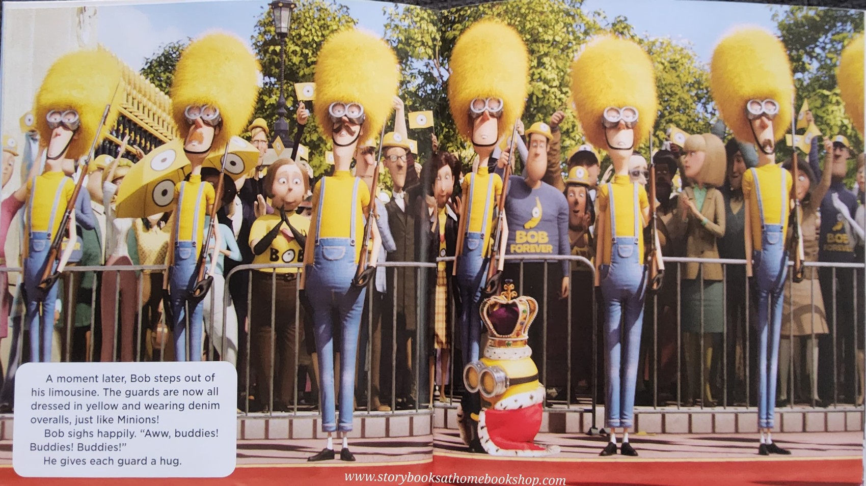 หนังสือนิทานปกอ่อน ** 🍅🍓 MINIONS LONG LIVE KING BOB!