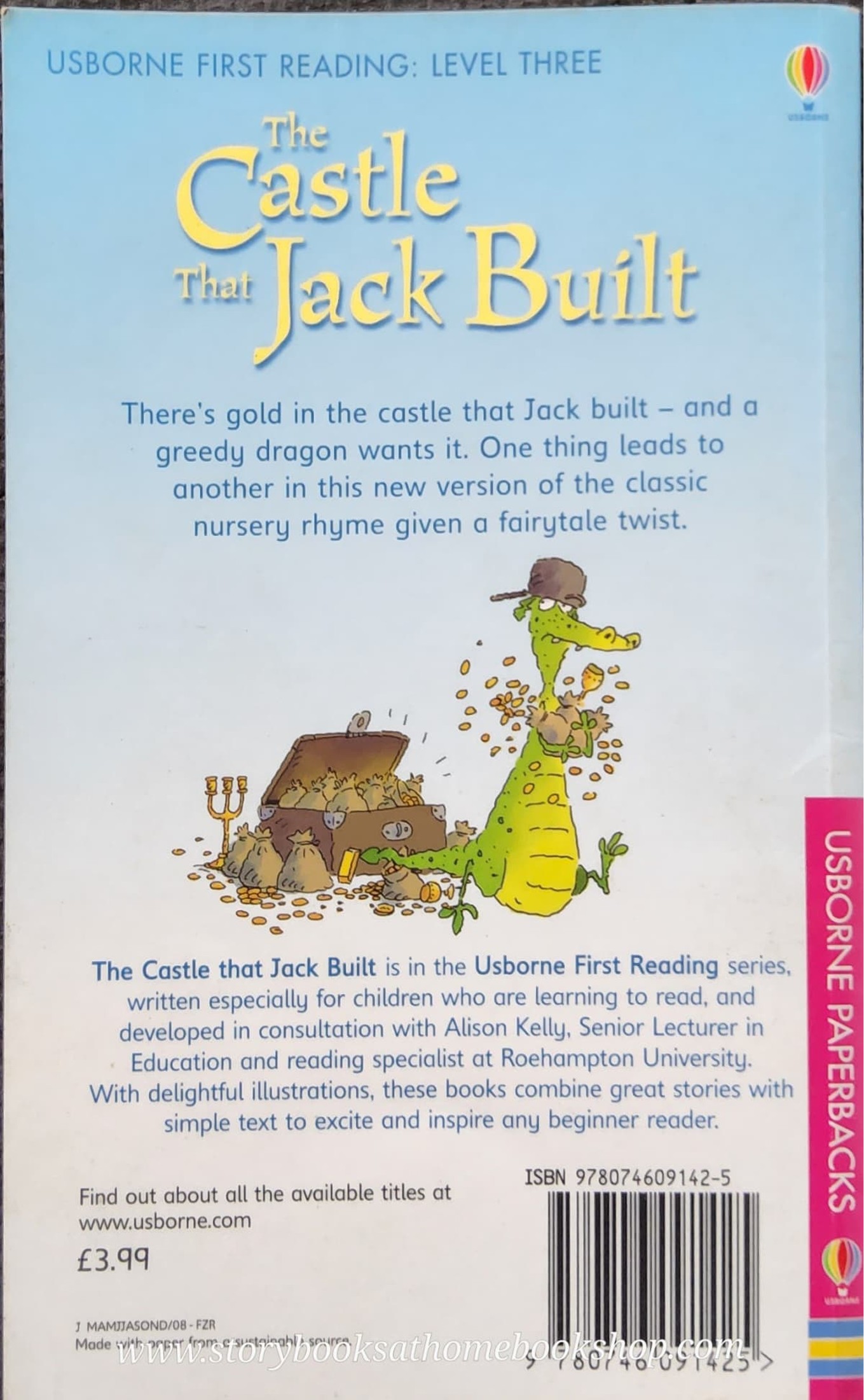 หนังสือนิทานปกอ่อน** ♥️USBORNE FIRST READING:THE CASTLE THAT JACK BUILD