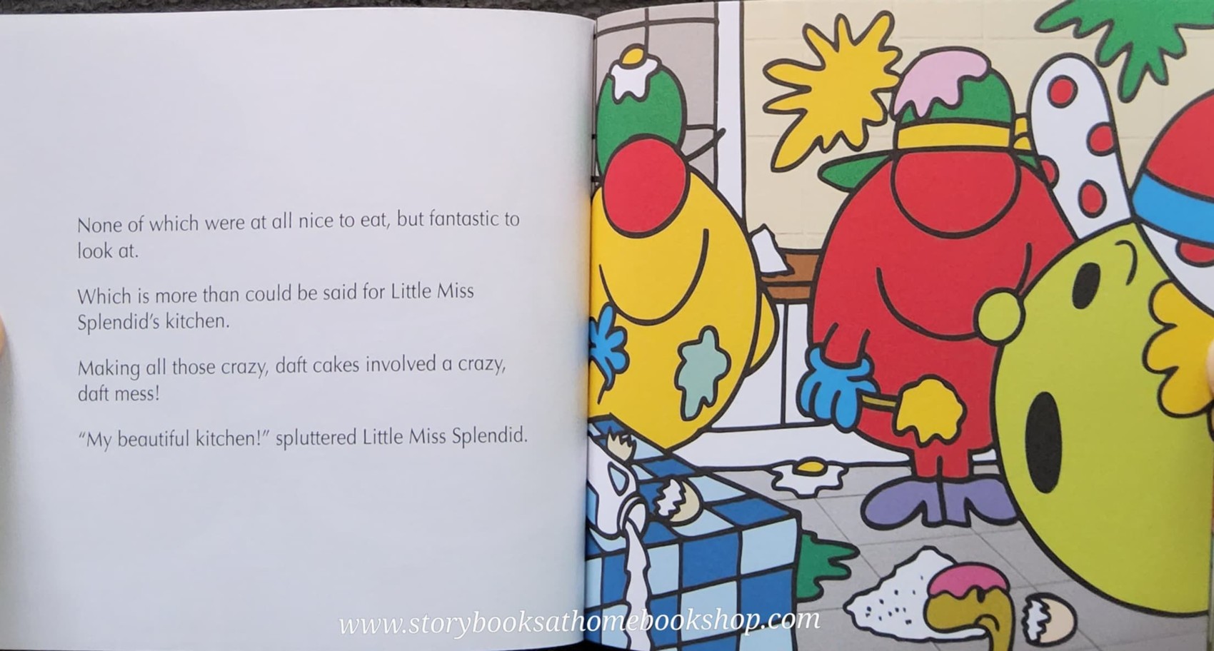 หนังสือนิทานปกอ่อน** 👉LITTLE MISS&MR.MEN👍 🍅🍅MR. MEN RAINT DAY by Roger Hargreaues