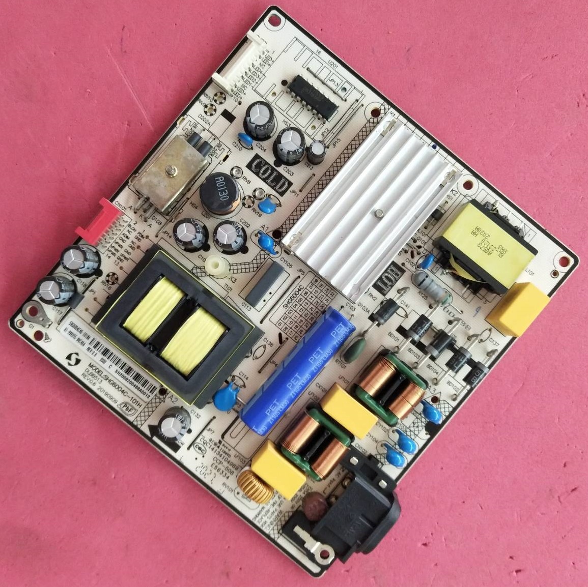 เพาเวอร์ซัพพลายทีวีอะโคเนติค/ภาคจ่ายไฟทีวีอะโคเนติค (Power Supply TV ACONATIC) อะไหล่แท้/มือสองพร้อมใช้งาน ใช้กับรุ่น55RS543AN พาร์ท SHG6004C-101H