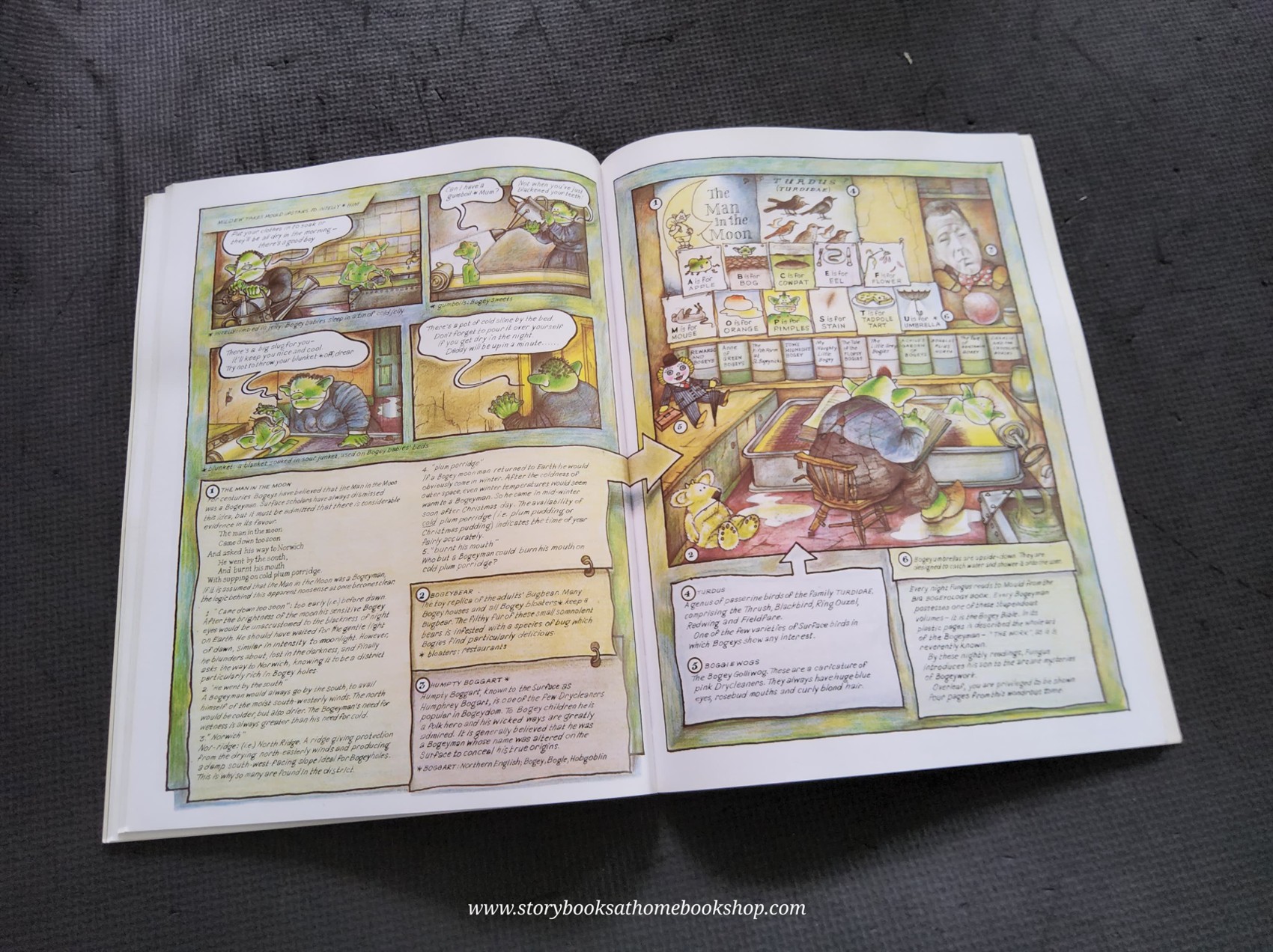 หนังสือนิทานปกอ่อน** 🍓🍓 FUNGUS THE BOGEYMAN BY RAYMOND BRIGGS