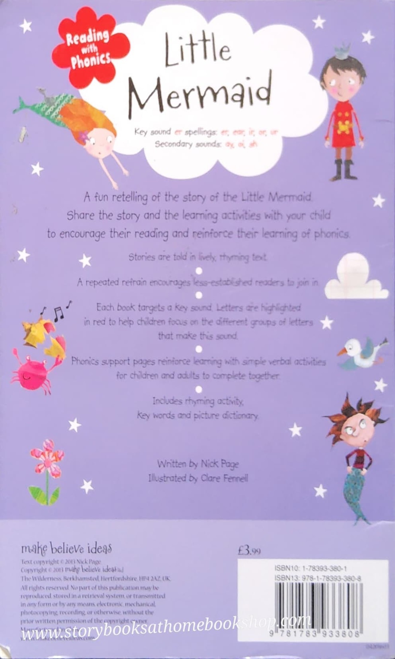 READING WITH PHONICS: LITTLE MERMAID