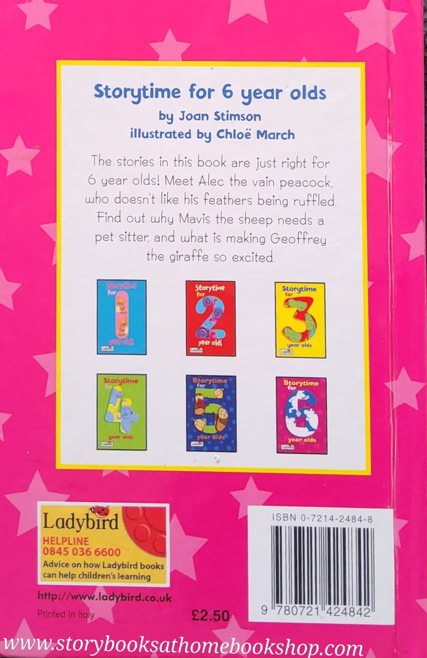 หนังสือนิทานปกแข็ง** 🍅🍅STORYTIME FOR 6 YEAR OLDS