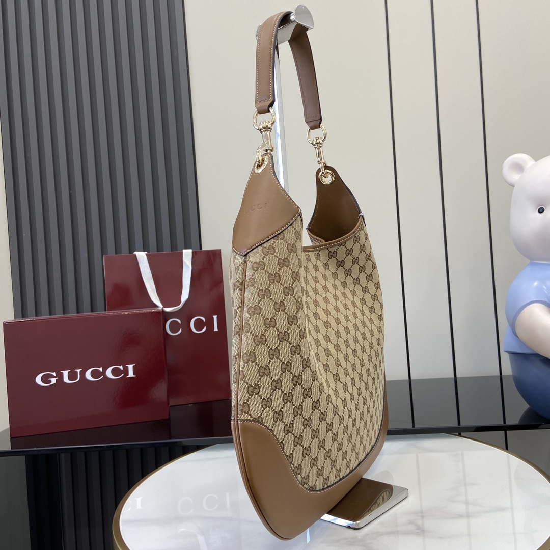 [Pre-order] กระเป๋า Gucci B medium shoulder bag ผ้าแคนวาส Original GG สีเบจและสีน้ำตาลเข้ม งานเกรด vip งานคุณดีที่สุด