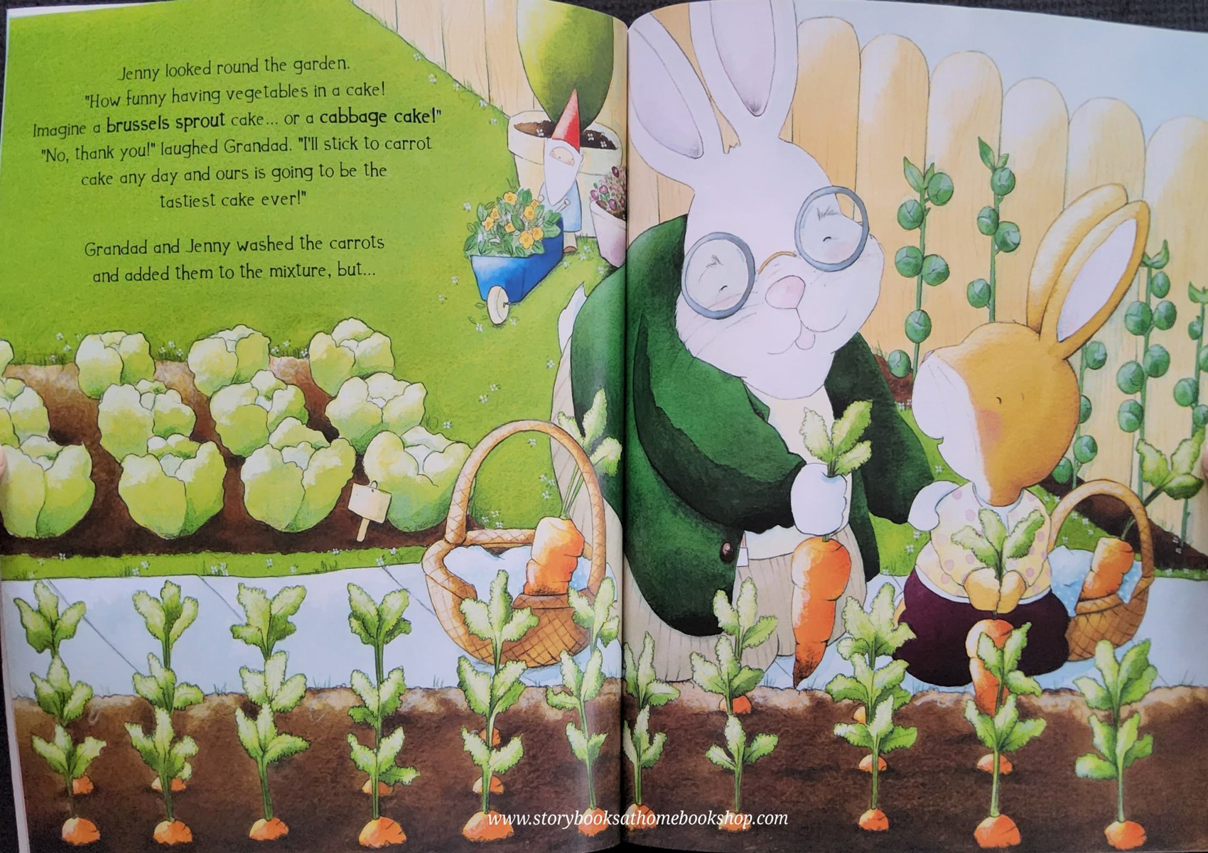 หนังสือนิทานปกอ่อน** 🍅🍅THE CARROT CAKE CATASTROPHE! BY ELIZABETH DALE AND GEMMA RAYNOR