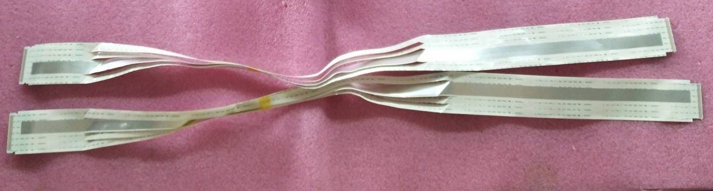 สายแพทีวีแอลจี LG อะไหล่แท้/มือสองพร้อมใช้งาน พาร์ทEAD65611705 EAD65611706 ใช้กับรุ่น55NANO80SQA.ATMYLJD และรุ่นที่พาร์ทตรงกัน