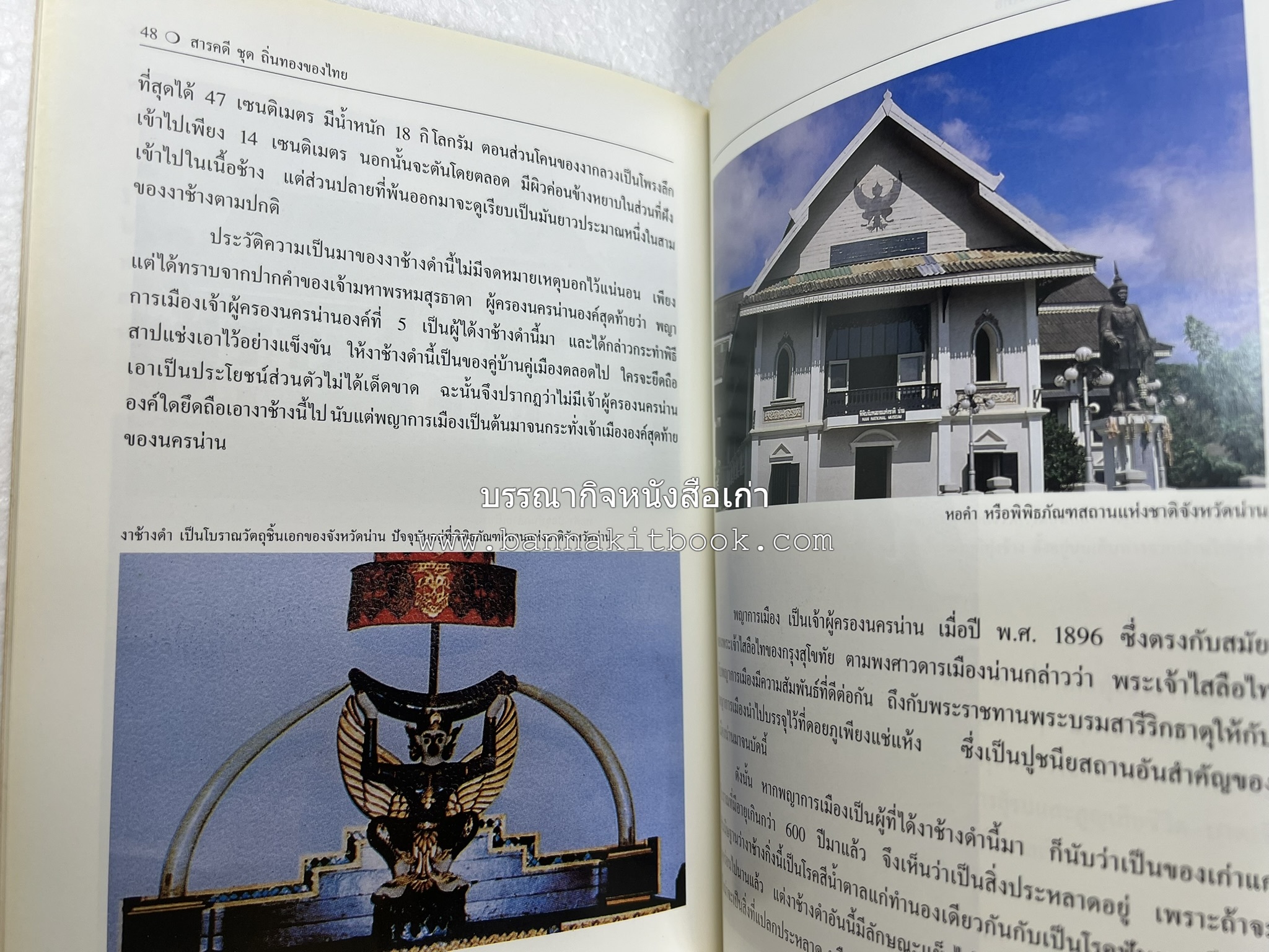 น่าน สารคดีชุดถิ่นทองของไทย โดย : สมัย สุทธิธรรม.