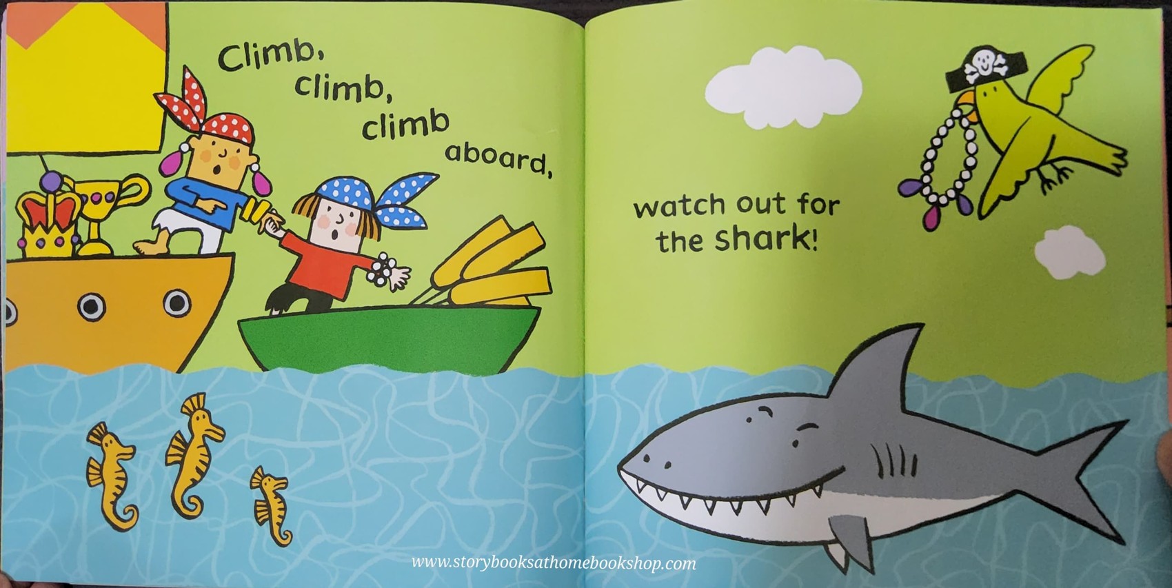 หนังสือนิทานปกอ่อน** 🍅🍅GO,GO, PIRATE BOAT