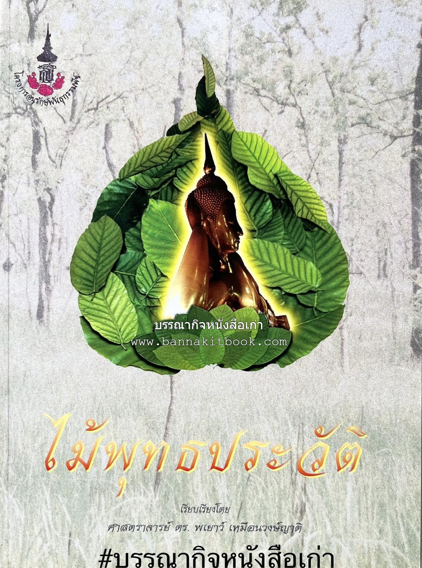 ไม้พุทธประวัติ โดย : ศาสตราจารย์กิตติคุณ ดร.พเยาว์ เหมือนวงษ์ญาติ ราชบัณฑิต ผู้เชี่ยวชาญเภสัชวิทยา และสมุนไพรไทย.