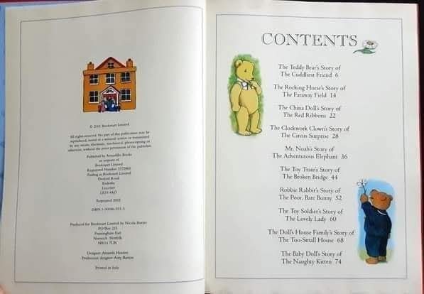 หนังสือนิทานปกแข็ง** 🍓🍓TALES FROM THE TOY BOX