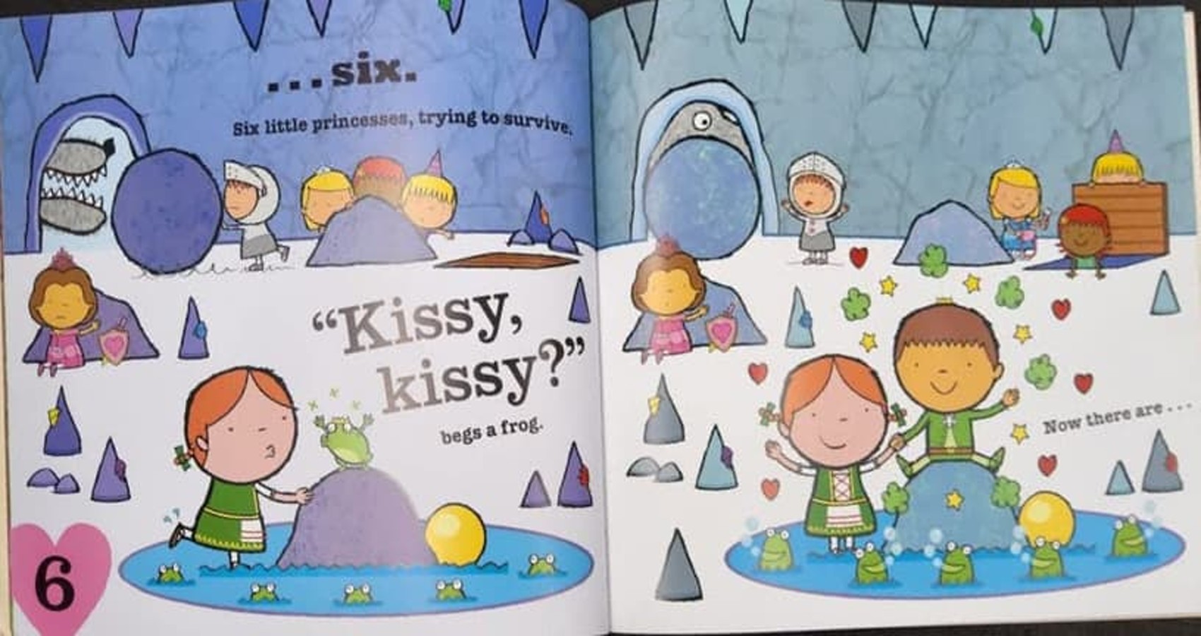 หนังสือนิทานปกอ่อน ** 🍅🍓TEN LITTLE PRINCESS MY MIKE BROWNLOW.SIMON RICKERTY