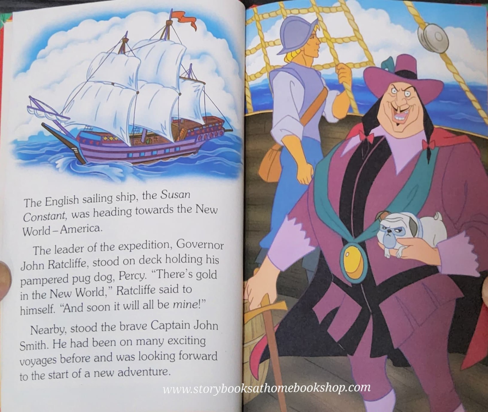 หนังสือนิทานปกแข็ง** 🍅🍅DISNEY POCAHONTAS