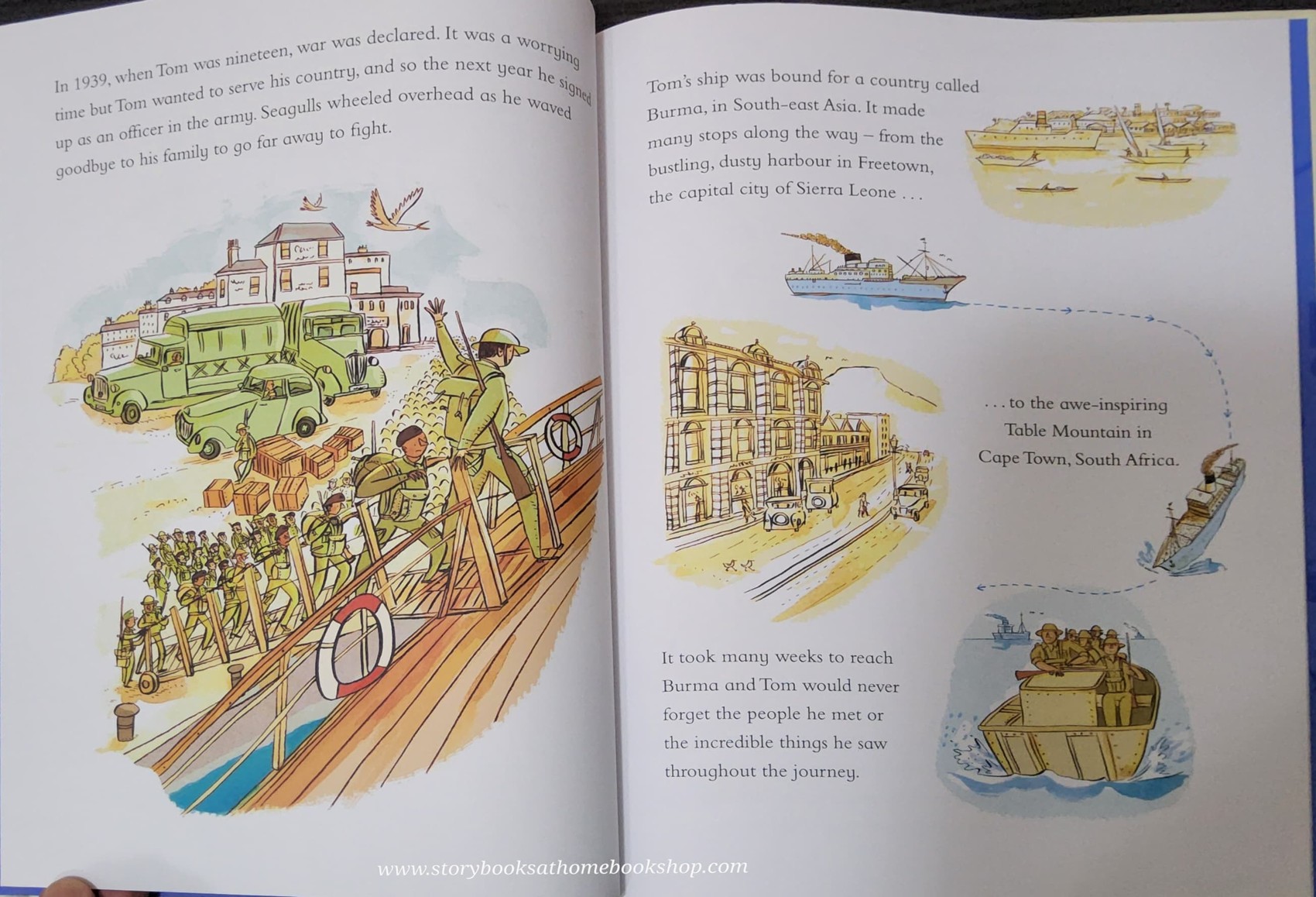 หนังสือนิทานปกแข็ง** 🍅🍓CAPTAIN SIR TOM MOORE ONE HUNDRED STEPS