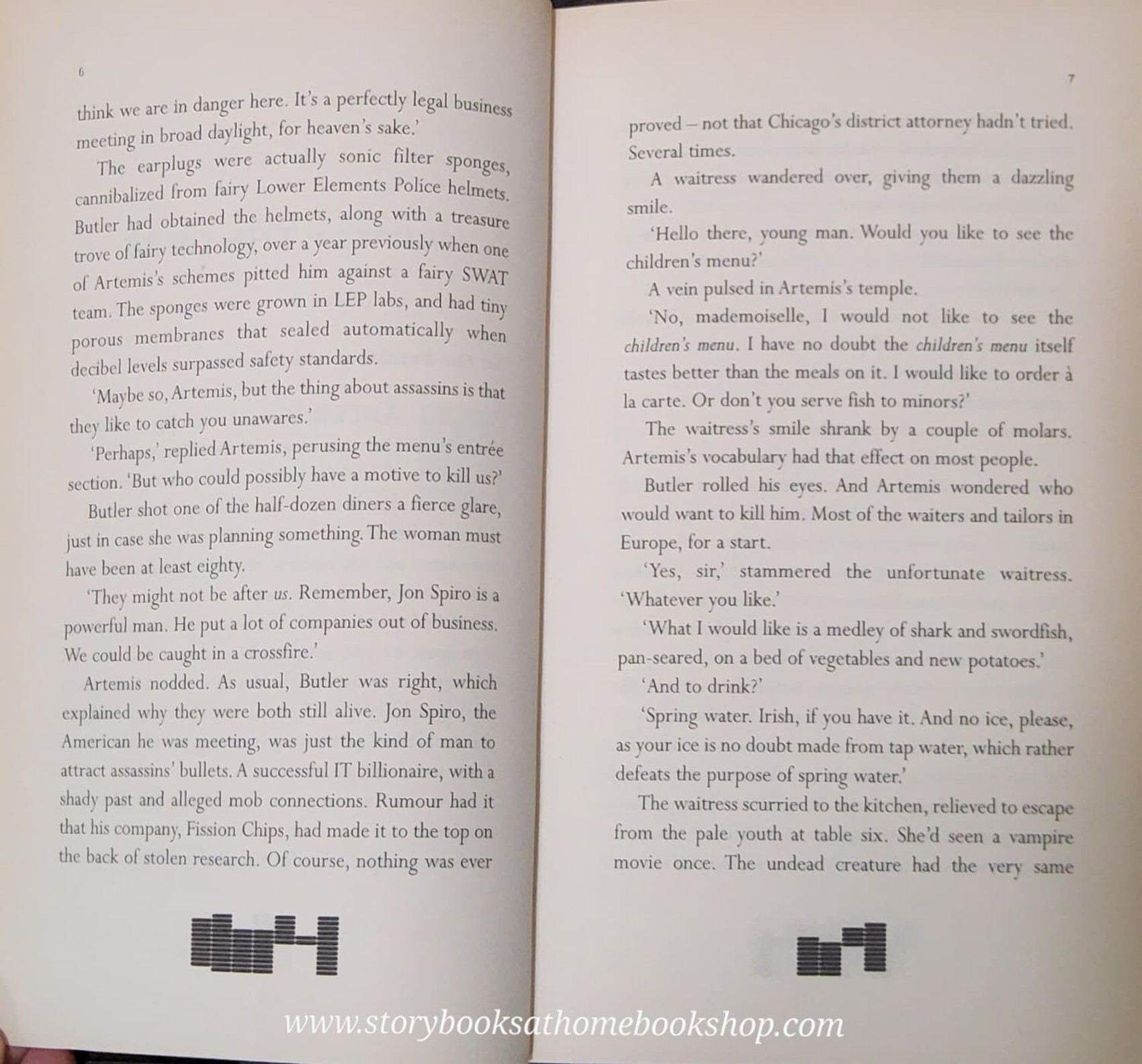 วรรณกรรมเยาวชน INTERNATIONAL BESTSELLER** **หนังสือนิทานปกแข็ง** 🍅🍅ARTEMIS FOWL THE ETERNITY CODE #2