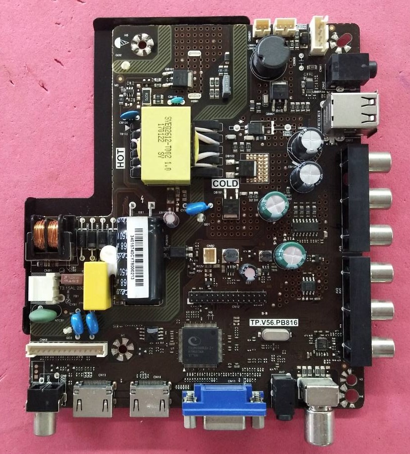 One Board PRISMAPRO (วันบอร์ด พิสม่าโปร)มือสองพร้อมใช้งาน รุ่น32J3 พาร์ทTP.V56.PB816 ทีบาร์ LSC320AN10-H02