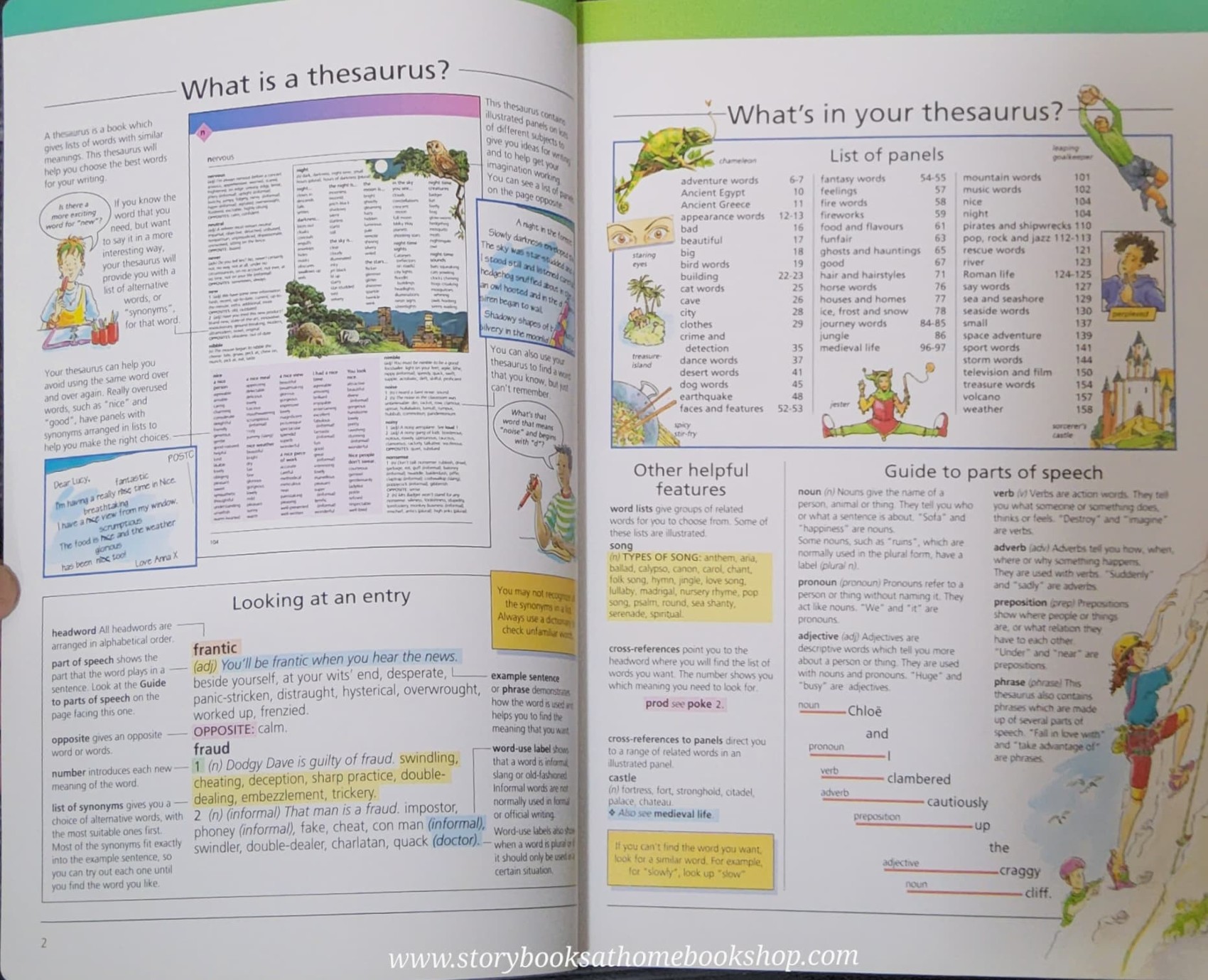 Knowledge Book ** 🍓🍓THE USBORNE ILLUSTRATED THESAURUS