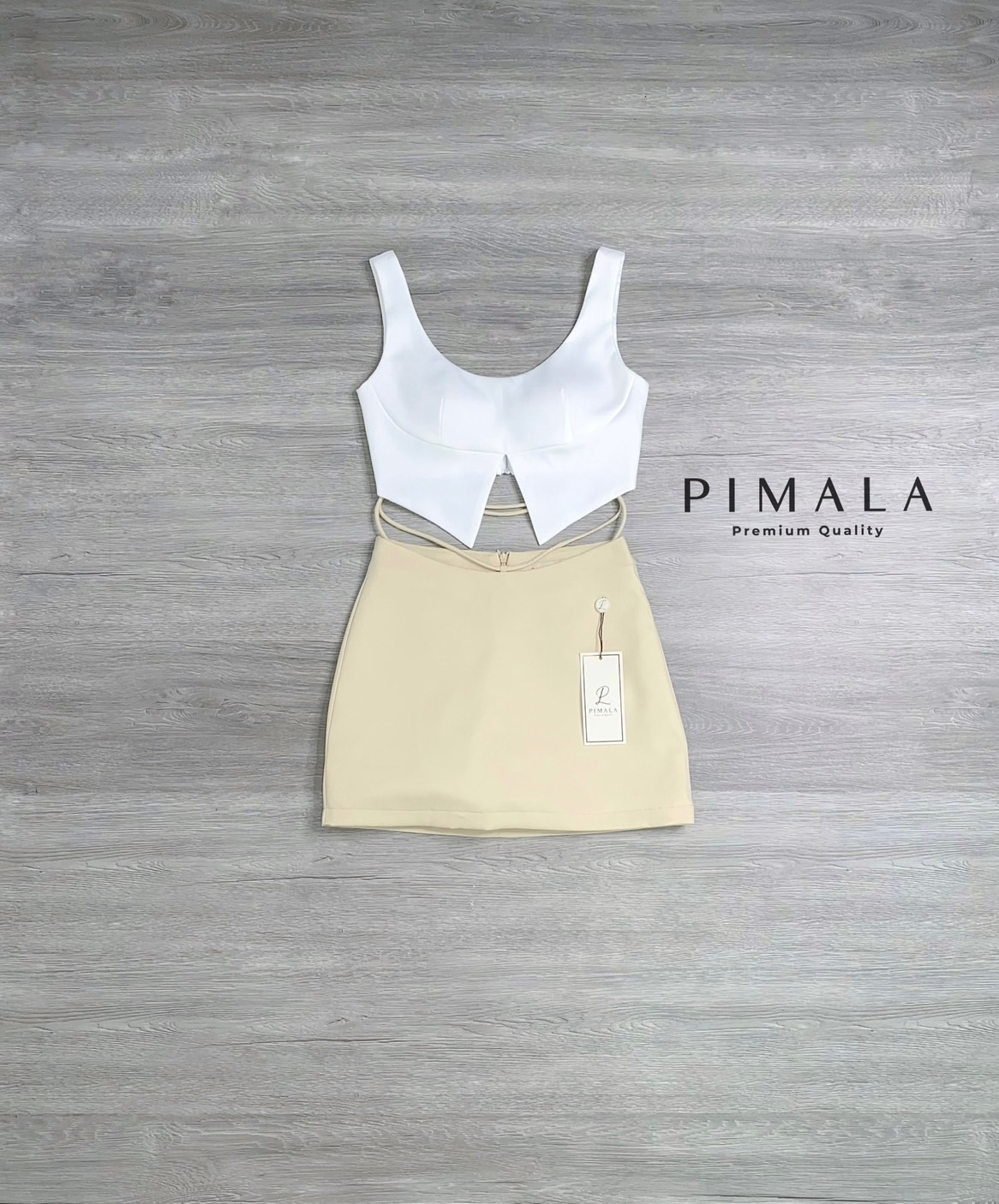 SETเสื้อ+กระโปรงกางเกง