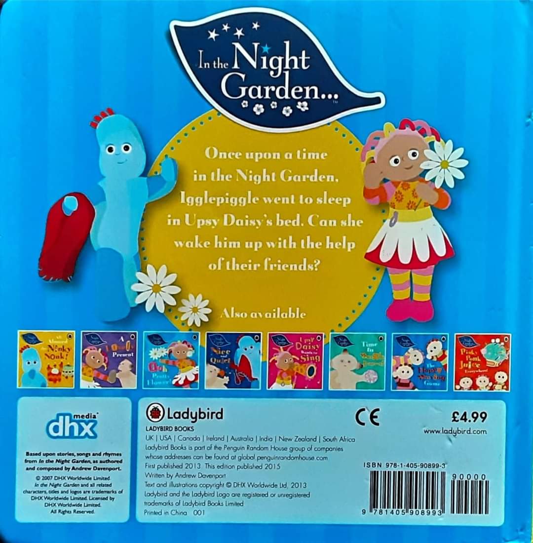 หนังสือนิทาน ภาษาอังกฤษ ปกแข็ง In the Night Garden ตอน Wake Up,Igglepiggle/สภาพ 80-90%